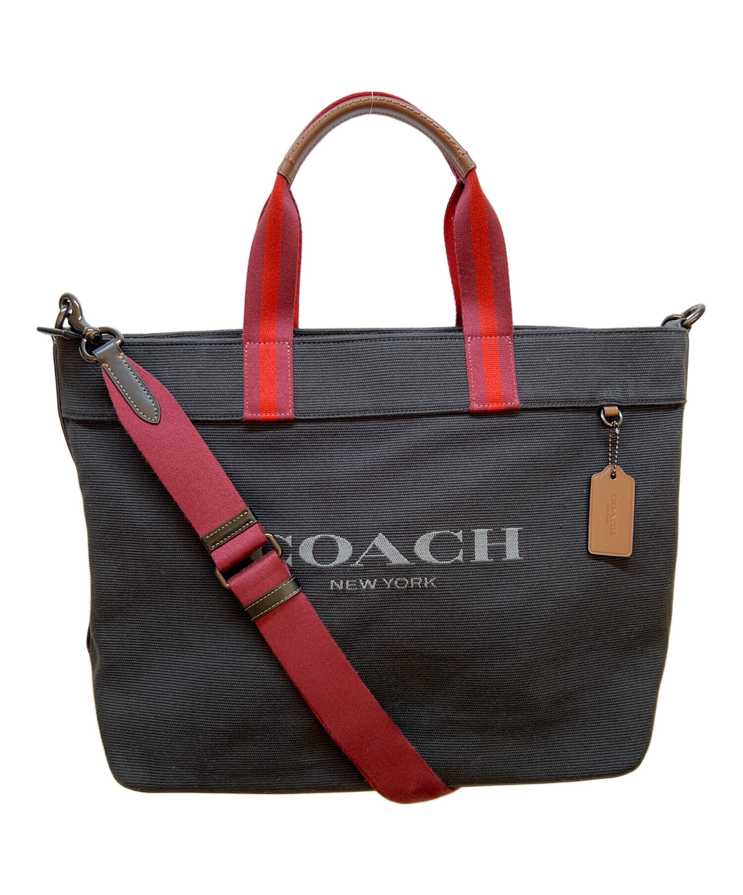 中古・古着通販】COACH (コーチ) ショルダーバッグ ブラック｜ブランド 