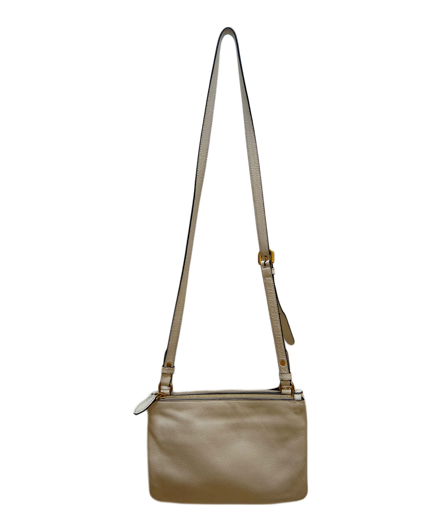中古・古着通販】PRADA (プラダ) ショルダーバッグ アイボリー 