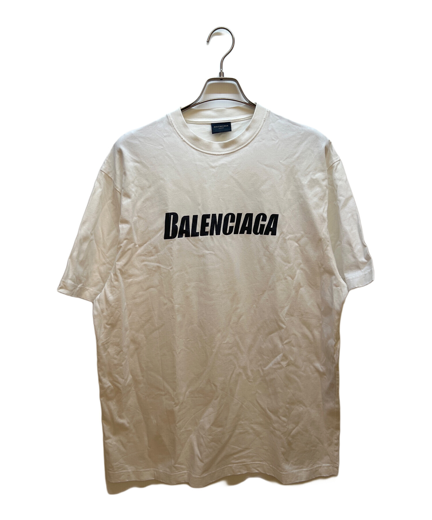 中古・古着通販】BALENCIAGA (バレンシアガ) 半袖カットソー ホワイト 