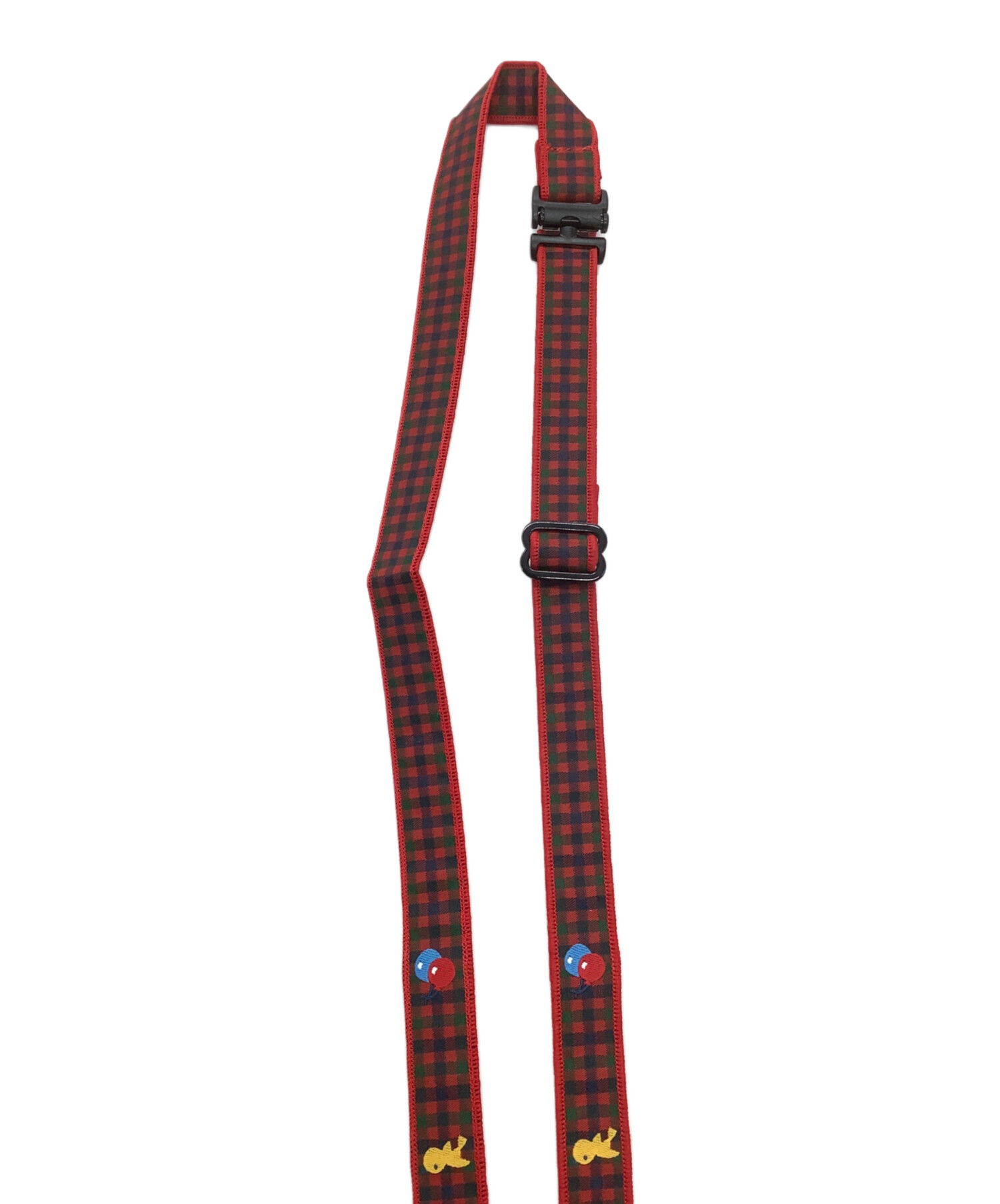 中古・古着通販】familiar (ファミリア) ネックストラップ レッド 未