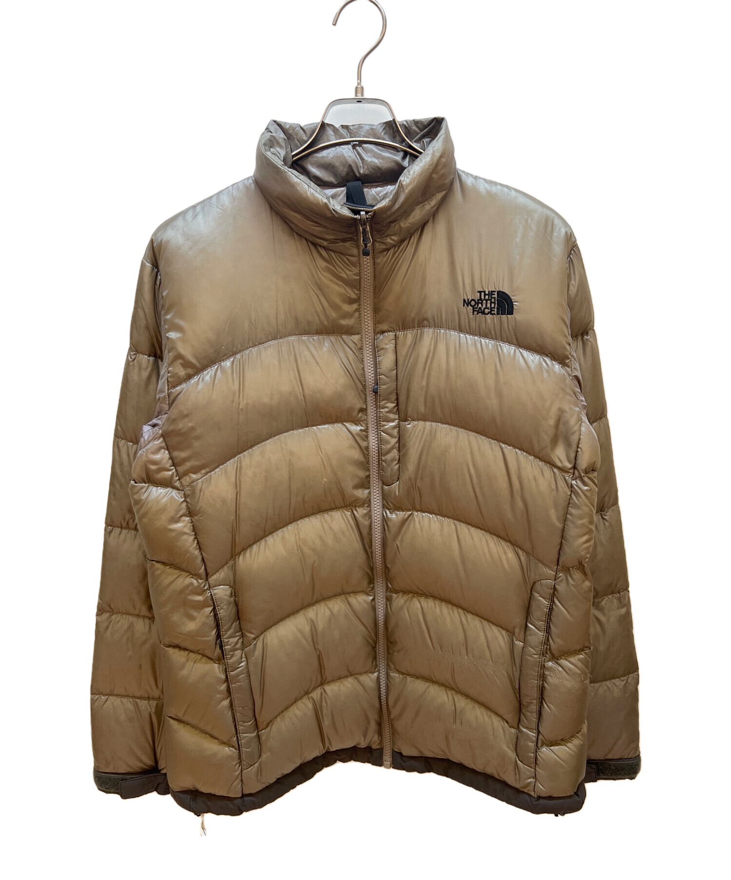 THE NORTH FACE ベージュ ダウンジャケット　90cm 中古・古着通販】THE NORTH FACE (ザ ノース フェイス) ダウン