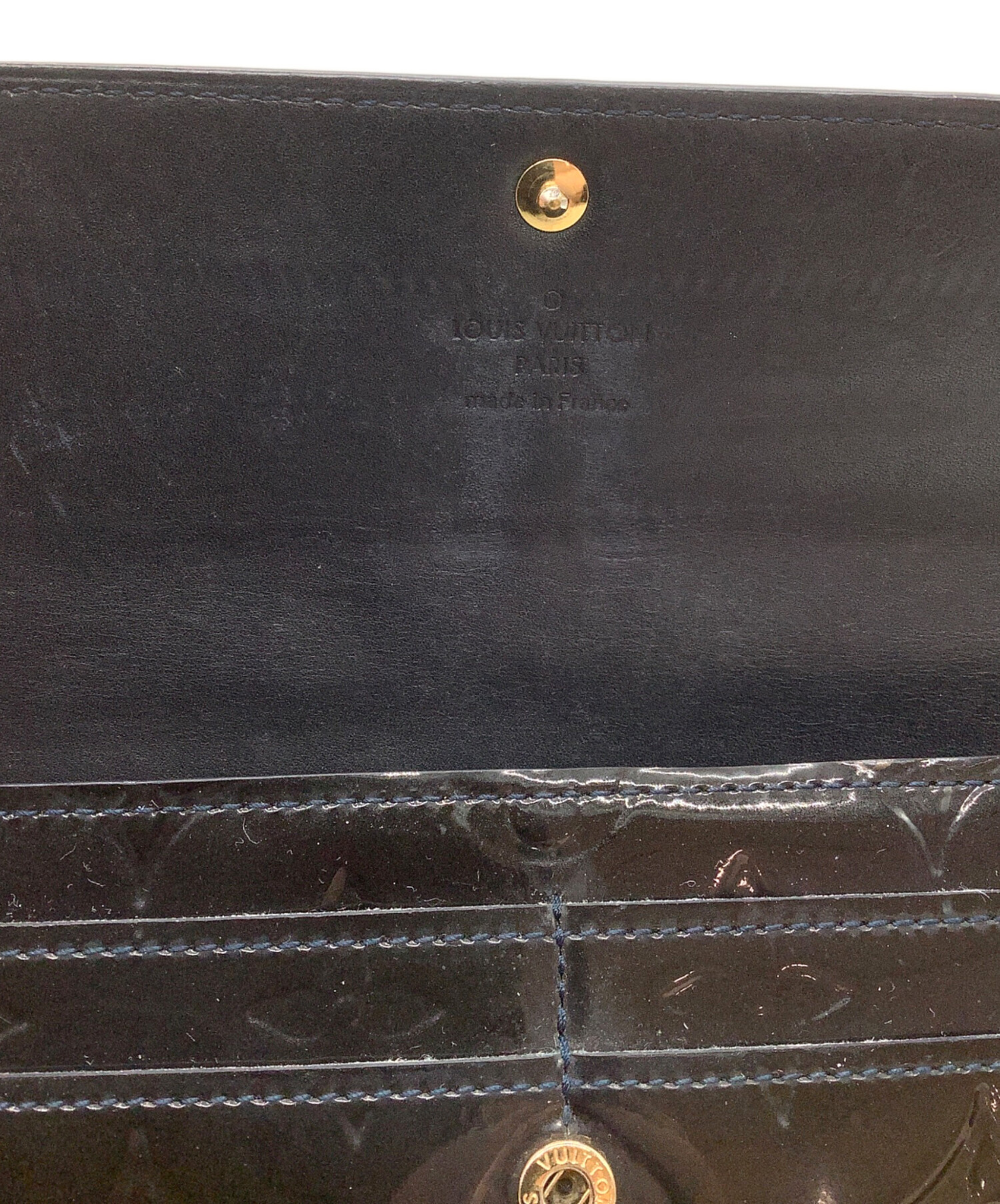 中古・古着通販】LOUIS VUITTON (ルイ ヴィトン) 長財布 ブラック