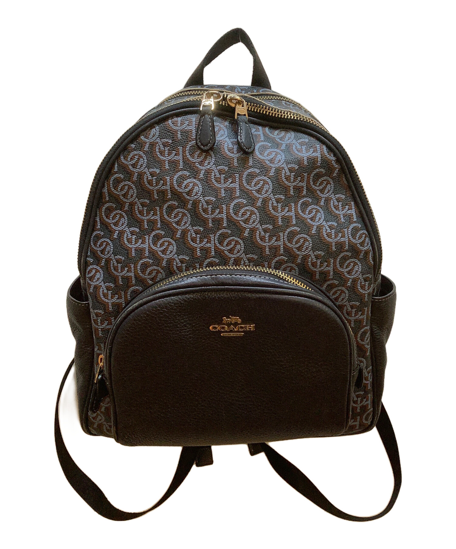 中古・古着通販】COACH (コーチ) デイパック ネイビー｜ブランド・古着 