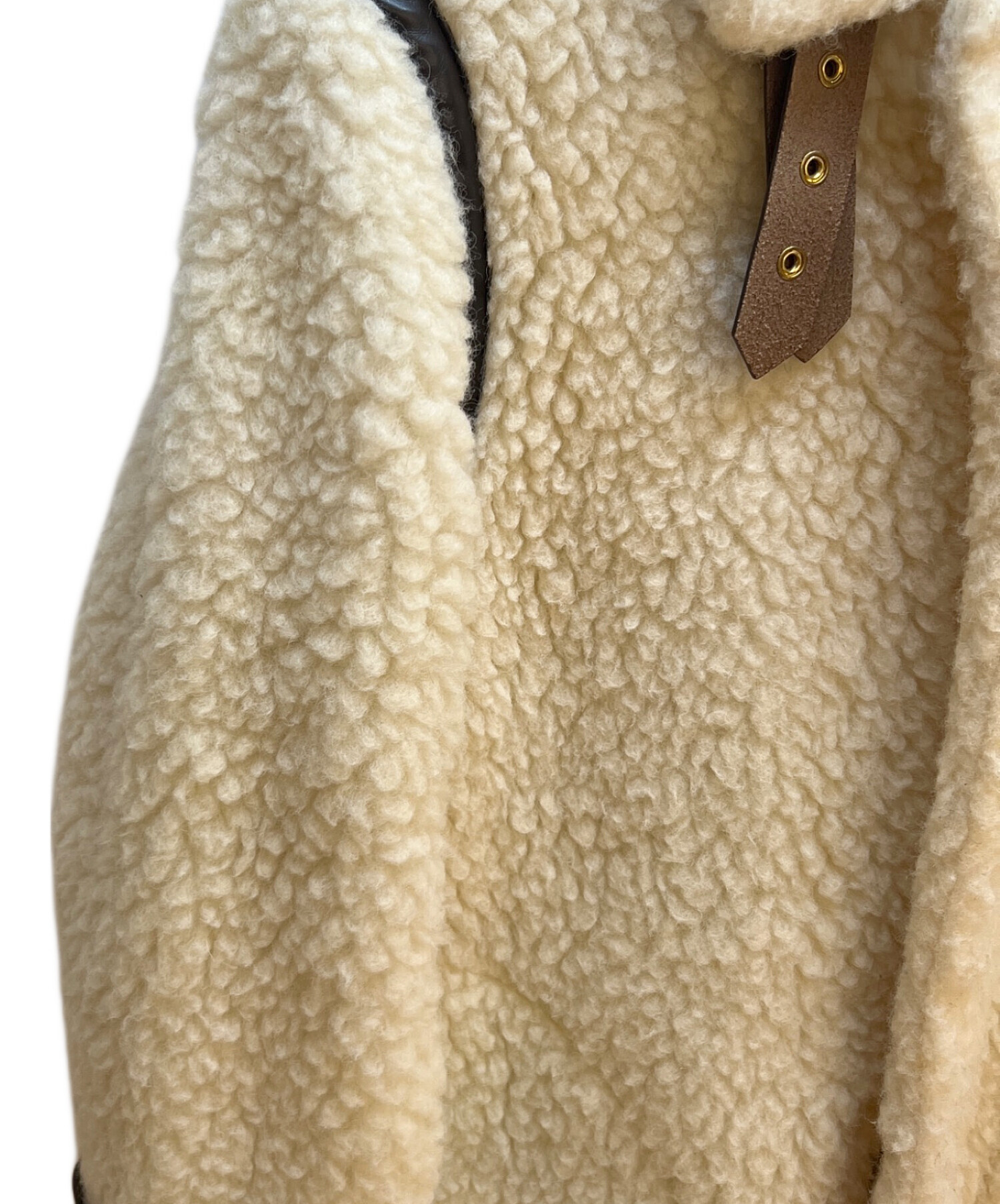 中古・古着通販】INSCRIRE (アンスクリア) ロングB-3コート ベージュ