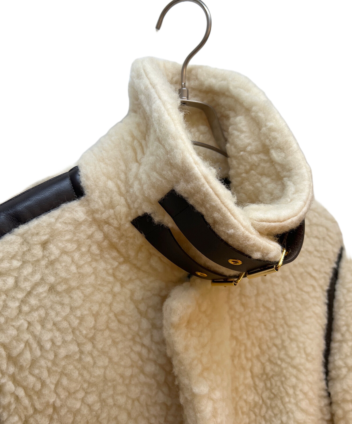 中古・古着通販】INSCRIRE (アンスクリア) ロングB-3コート ベージュ