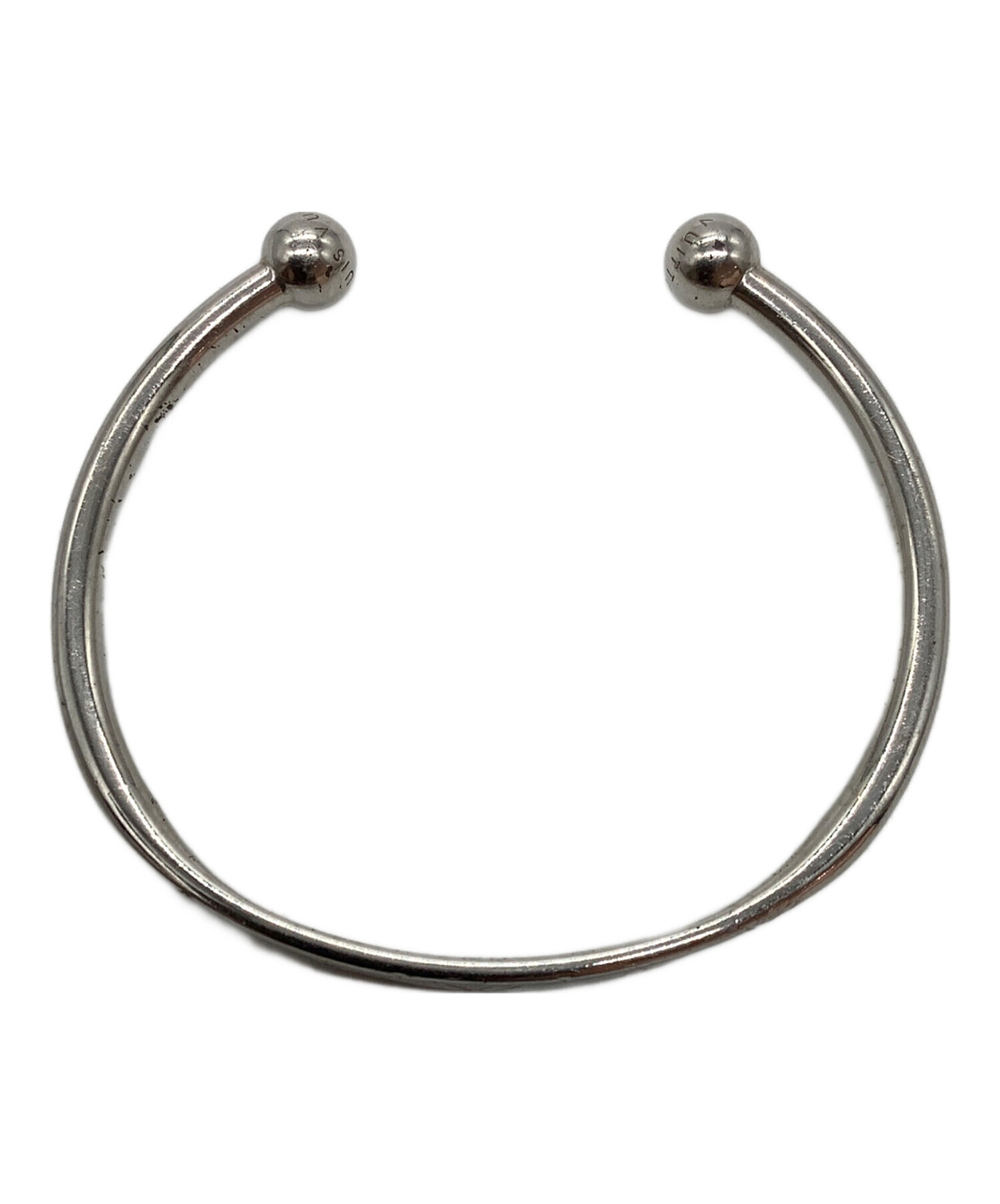 中古・古着通販】LOUIS VUITTON (ルイ ヴィトン) バングル シルバー