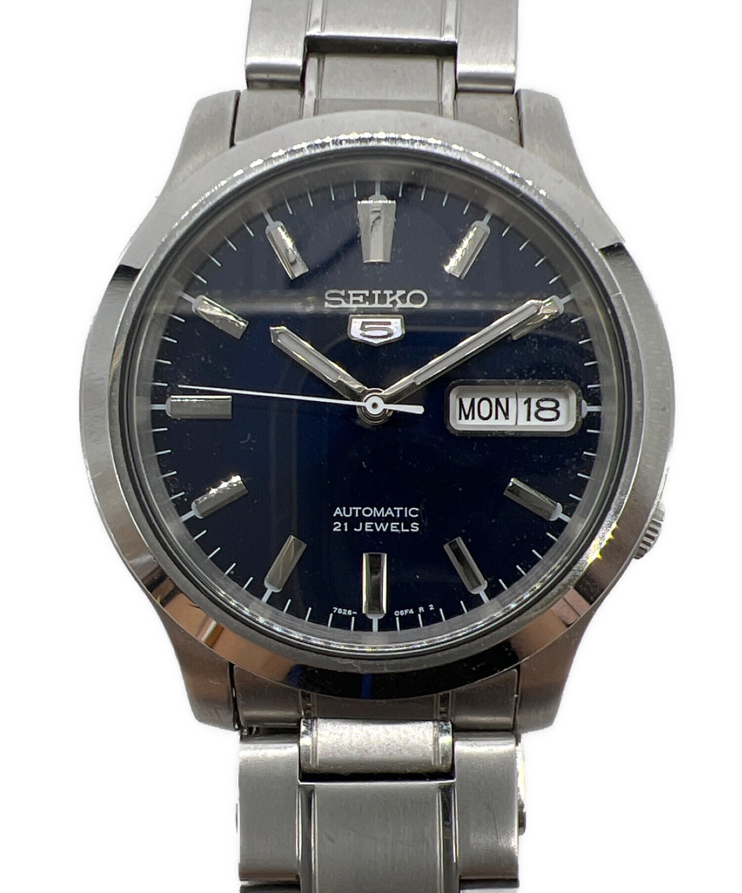 中古・古着通販】SEIKO (セイコー) 腕時計 ネイビー｜ブランド・古着