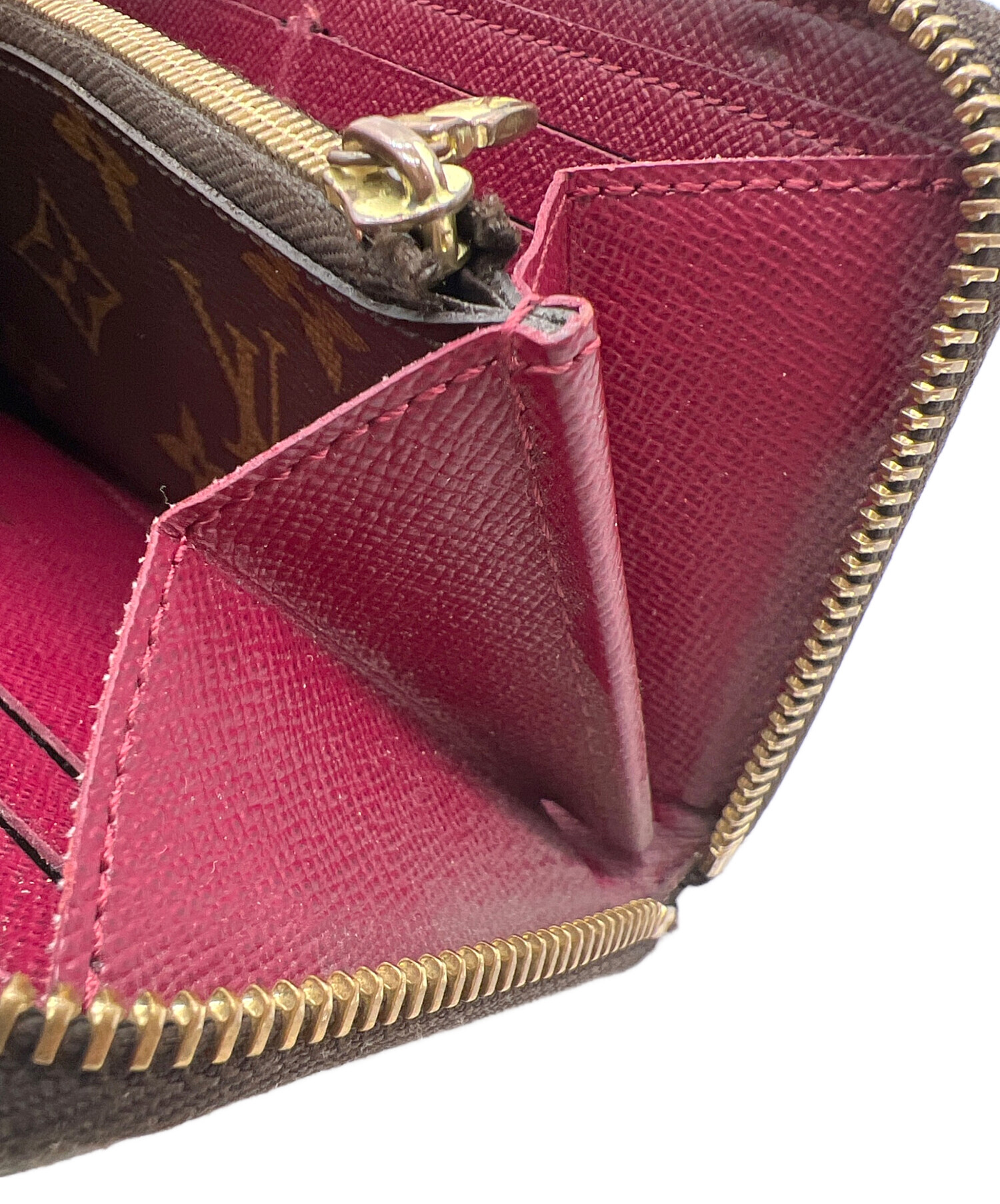 Louis Vuitton モノグラム 長財布 ブラウン/ピンク 中古・古着通販】LOUIS VUITTON (ルイ ヴィトン) 長財布 ブラウン