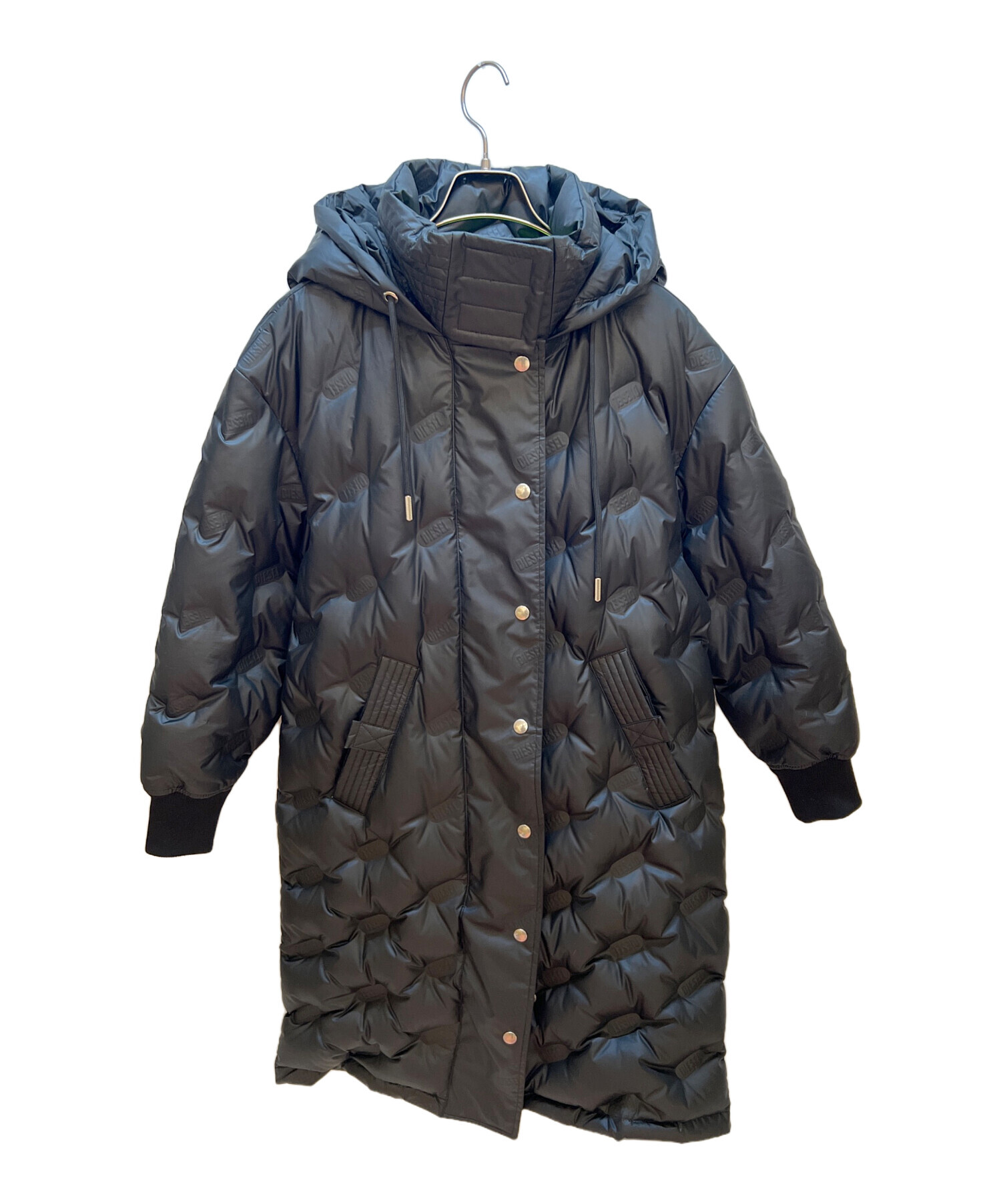 中古・古着通販】DIESEL (ディーゼル) ダウンジャケット ブラック