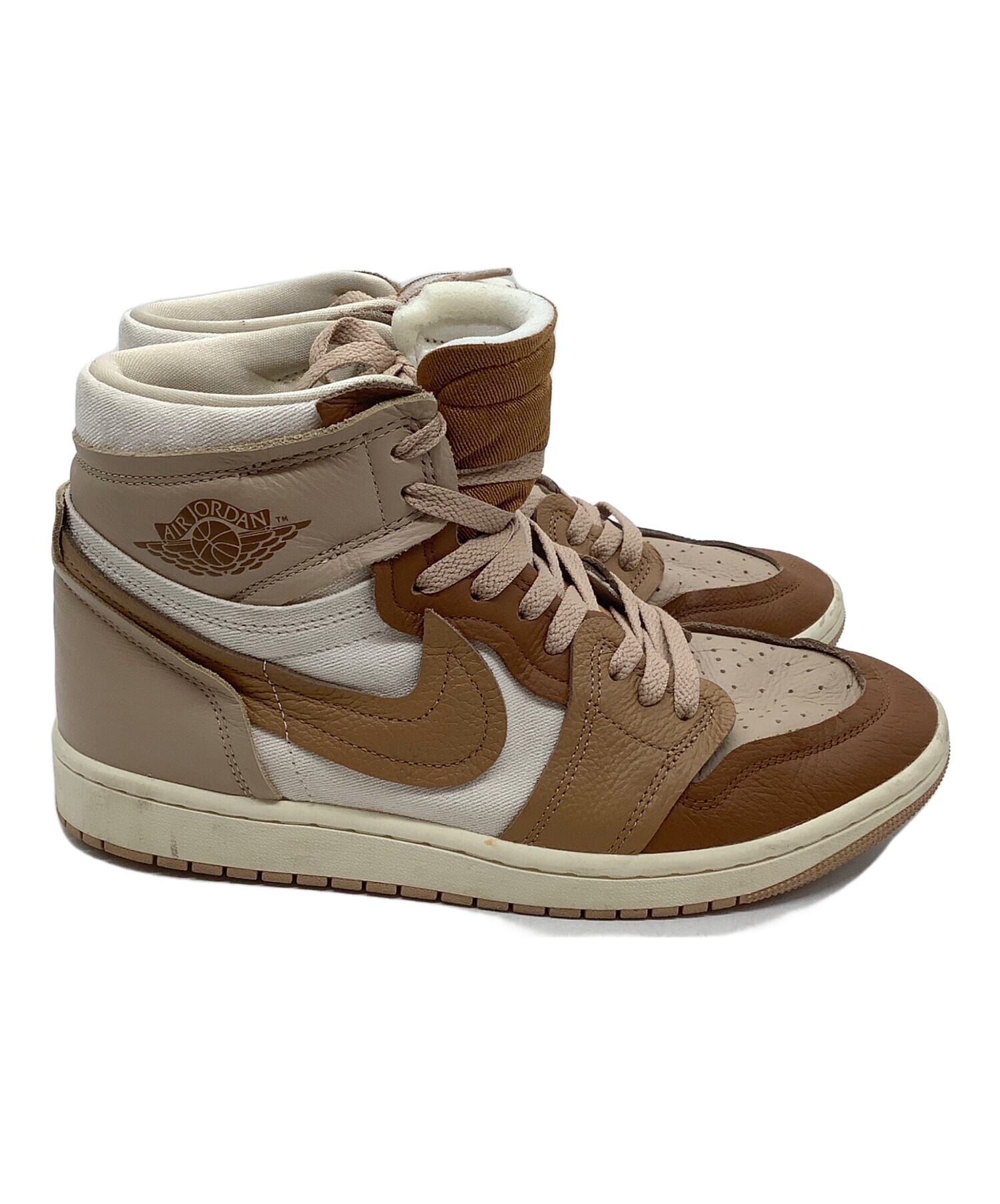 中古・古着通販】NIKE (ナイキ) ハイカットスニーカー ブラウン