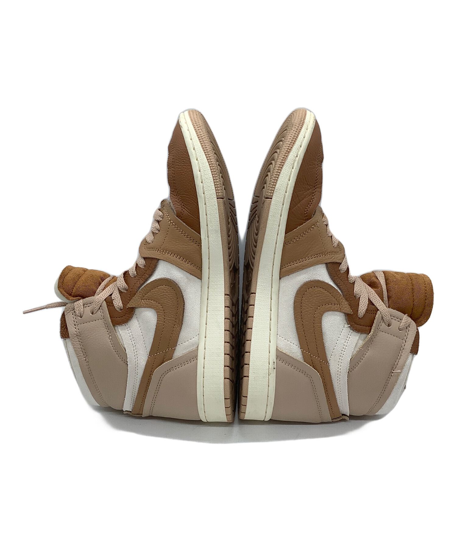 中古・古着通販】NIKE (ナイキ) ハイカットスニーカー ブラウン
