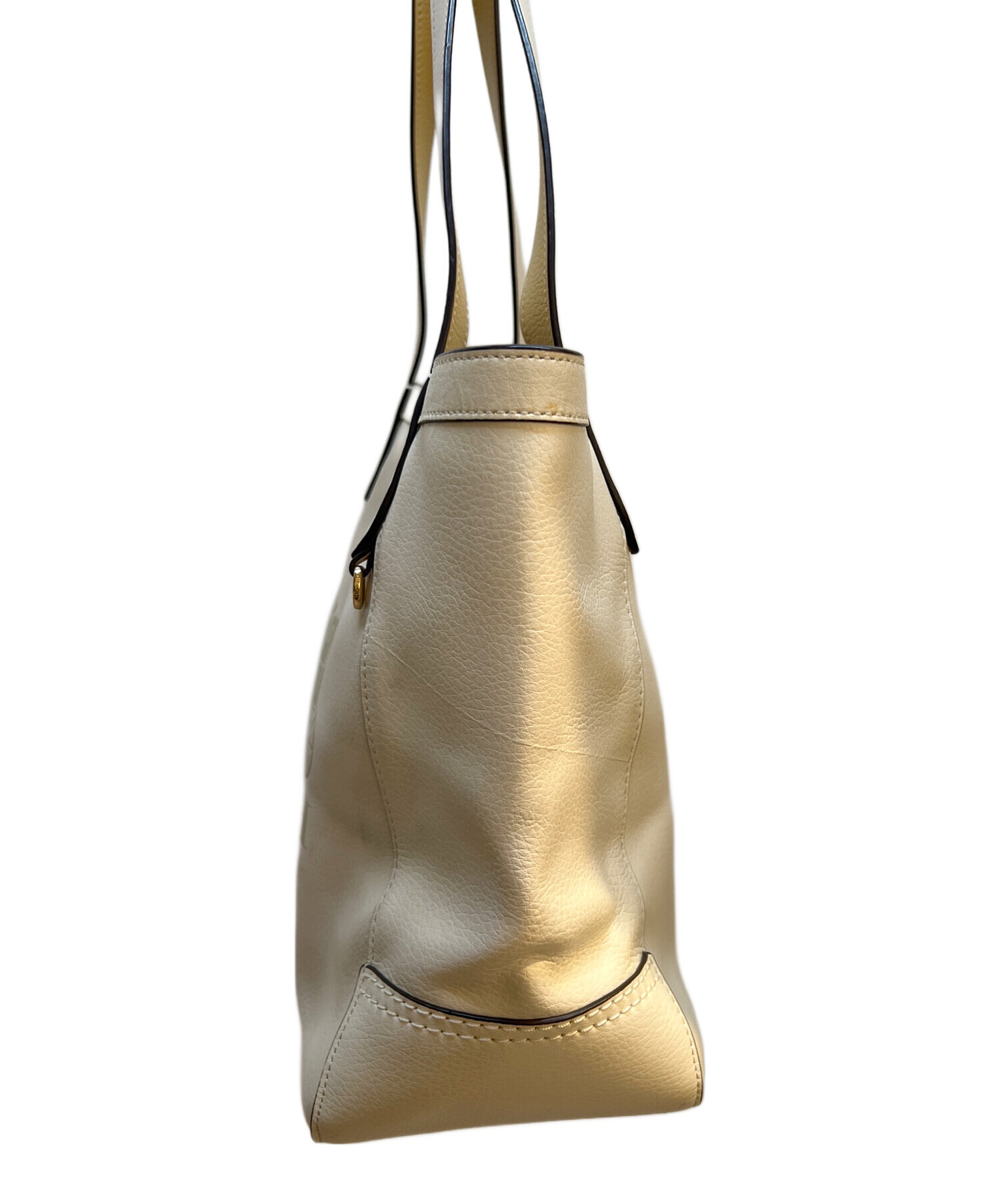 中古・古着通販】COACH (コーチ) ハンドバッグ アイボリー｜ブランド