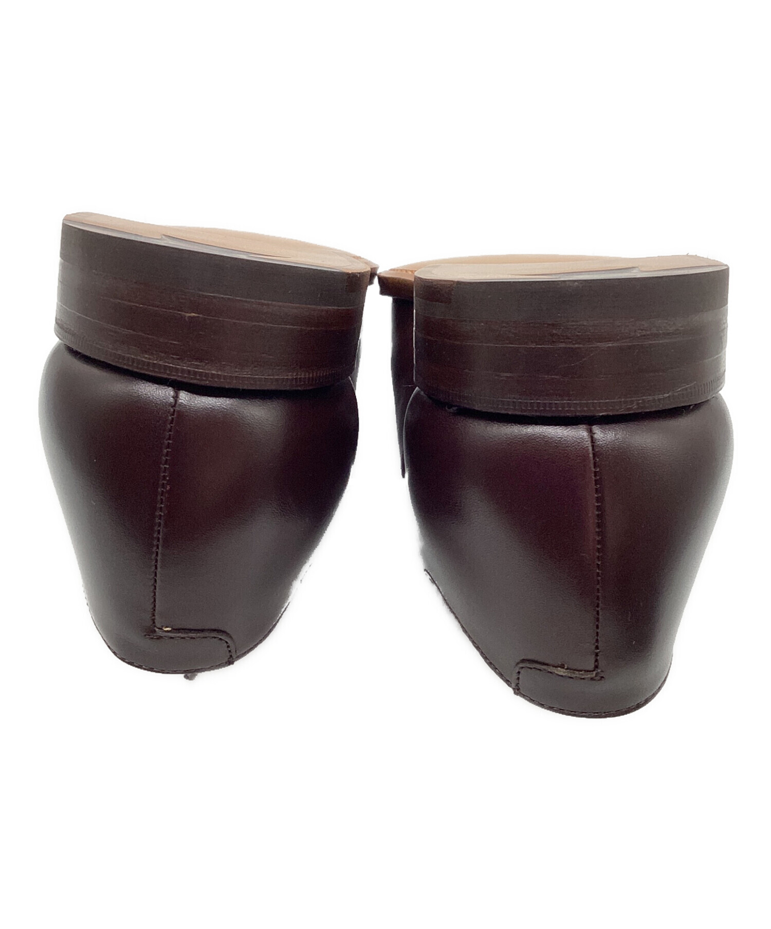 【数回使用程度】ポロラルフローレン プレーントゥ ブラウン 中古・古着通販】POLO RALPH LAUREN (ポロ・ラルフローレン