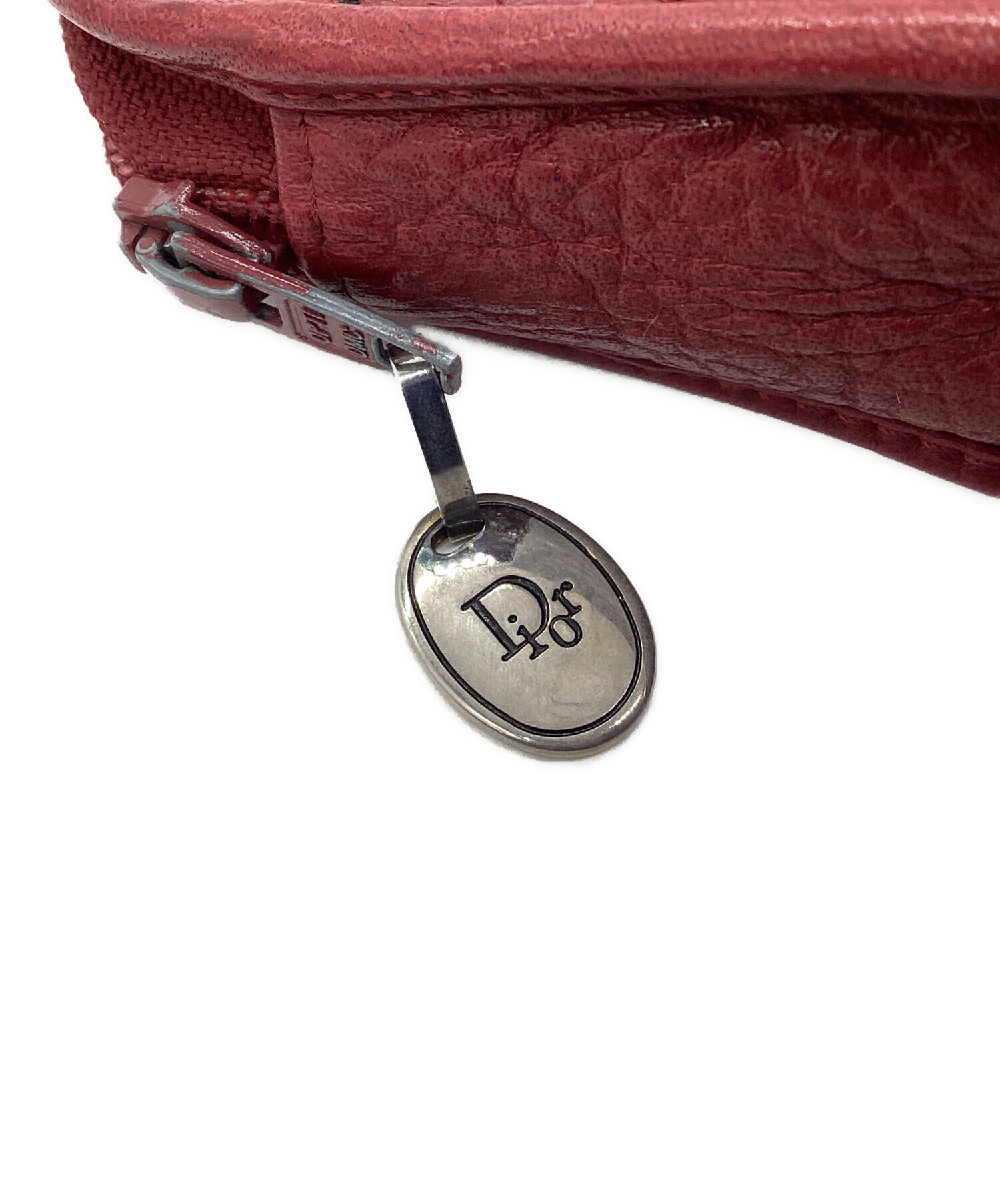 Dior クリスチャンディオール ヴィンテージ クラッチバッグ ヴィンテージChristian Dior クラッチバッグ レッド 中古・古着通販
