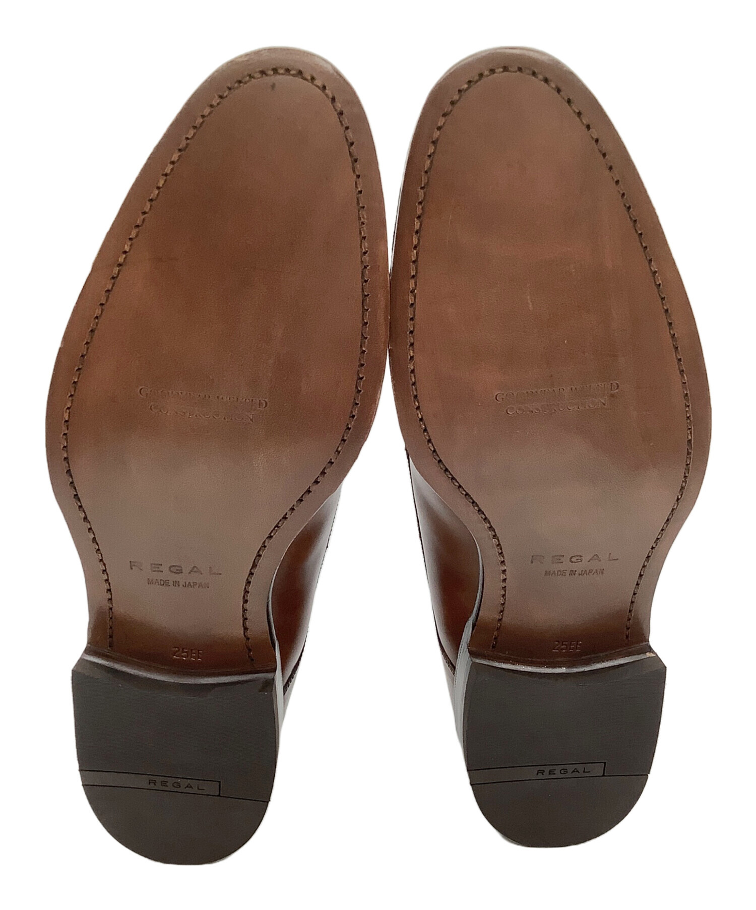 中古・古着通販】REGAL (リーガル) レザーシューズ ブラウン サイズ:25