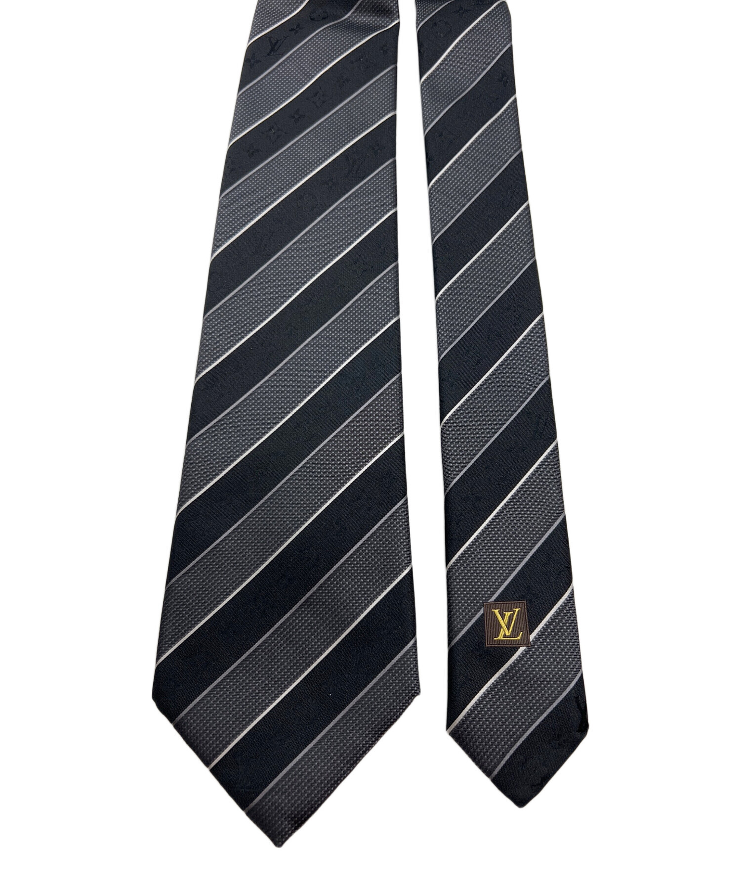 中古・古着通販】LOUIS VUITTON (ルイ ヴィトン) ネクタイ ブラック