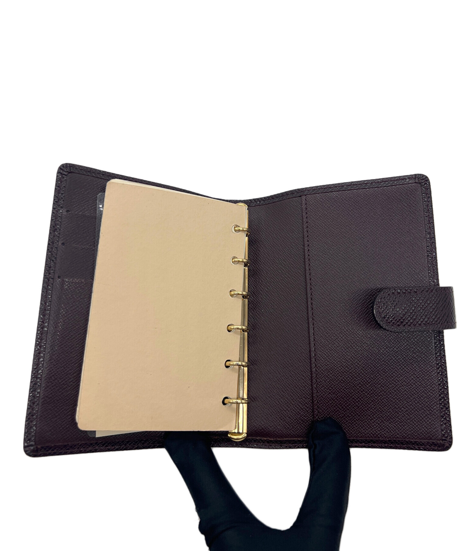 【未使用品】ルイヴィトン手帳カバー 中古・古着通販】LOUIS VUITTON (ルイ ヴィトン) 手帳カバー ブラック
