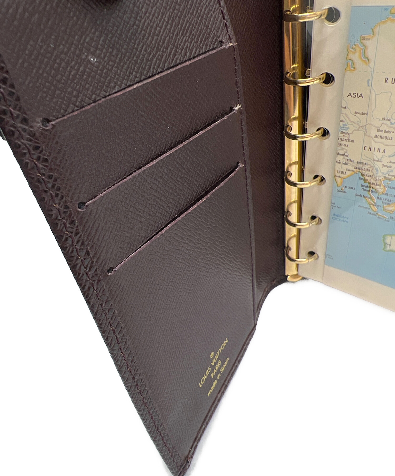 中古・古着通販】LOUIS VUITTON (ルイ ヴィトン) 手帳カバー ブラック