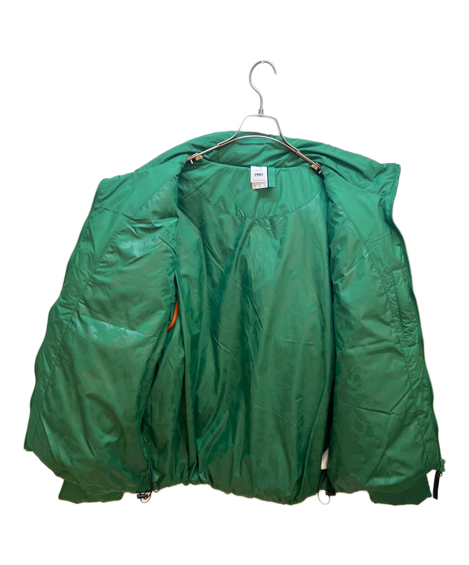 中古・古着通販】PUMA (プーマ) PAM (パム) PUFFER JACKET グリーン 