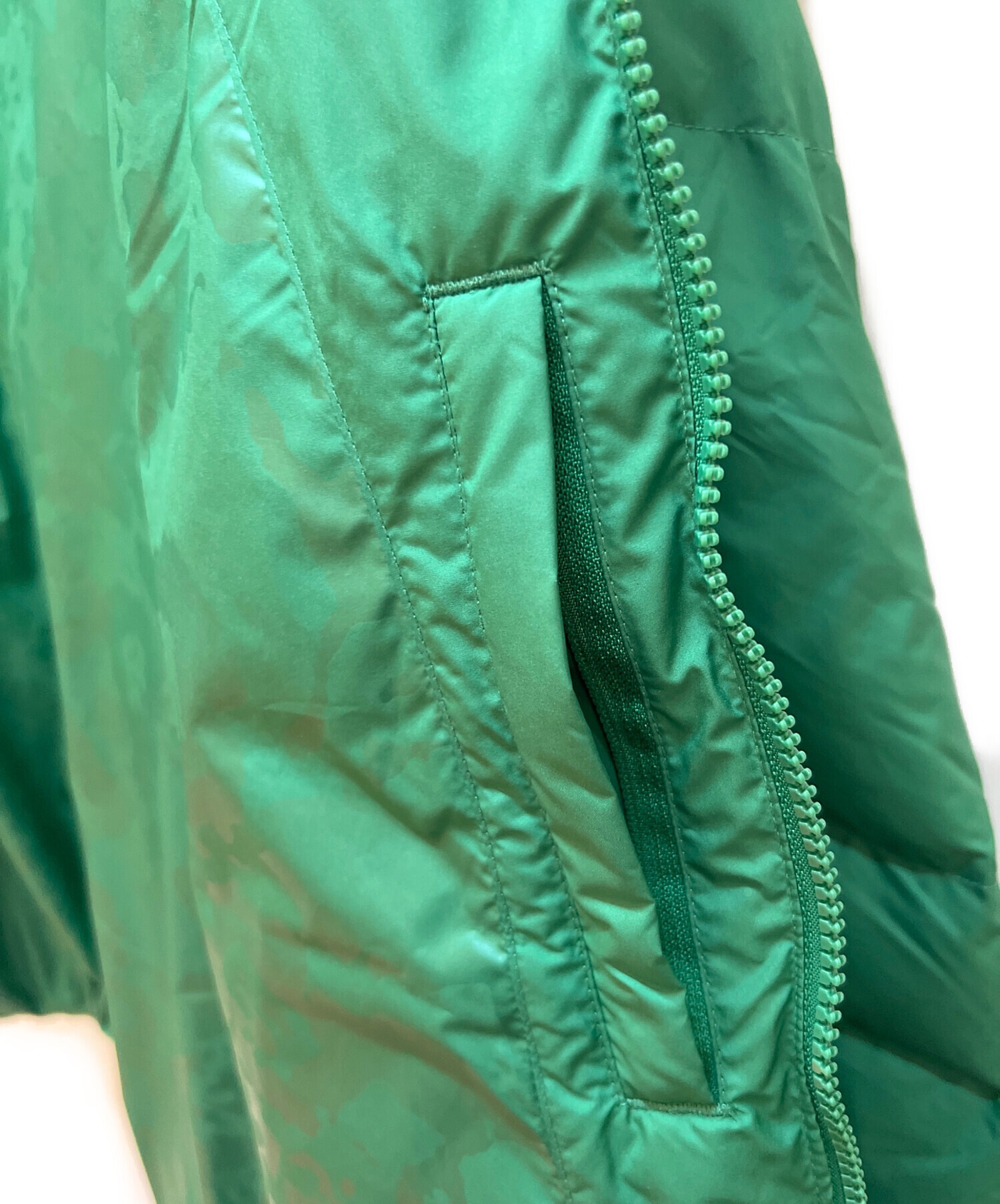 中古・古着通販】PUMA (プーマ) PAM (パム) PUFFER JACKET グリーン