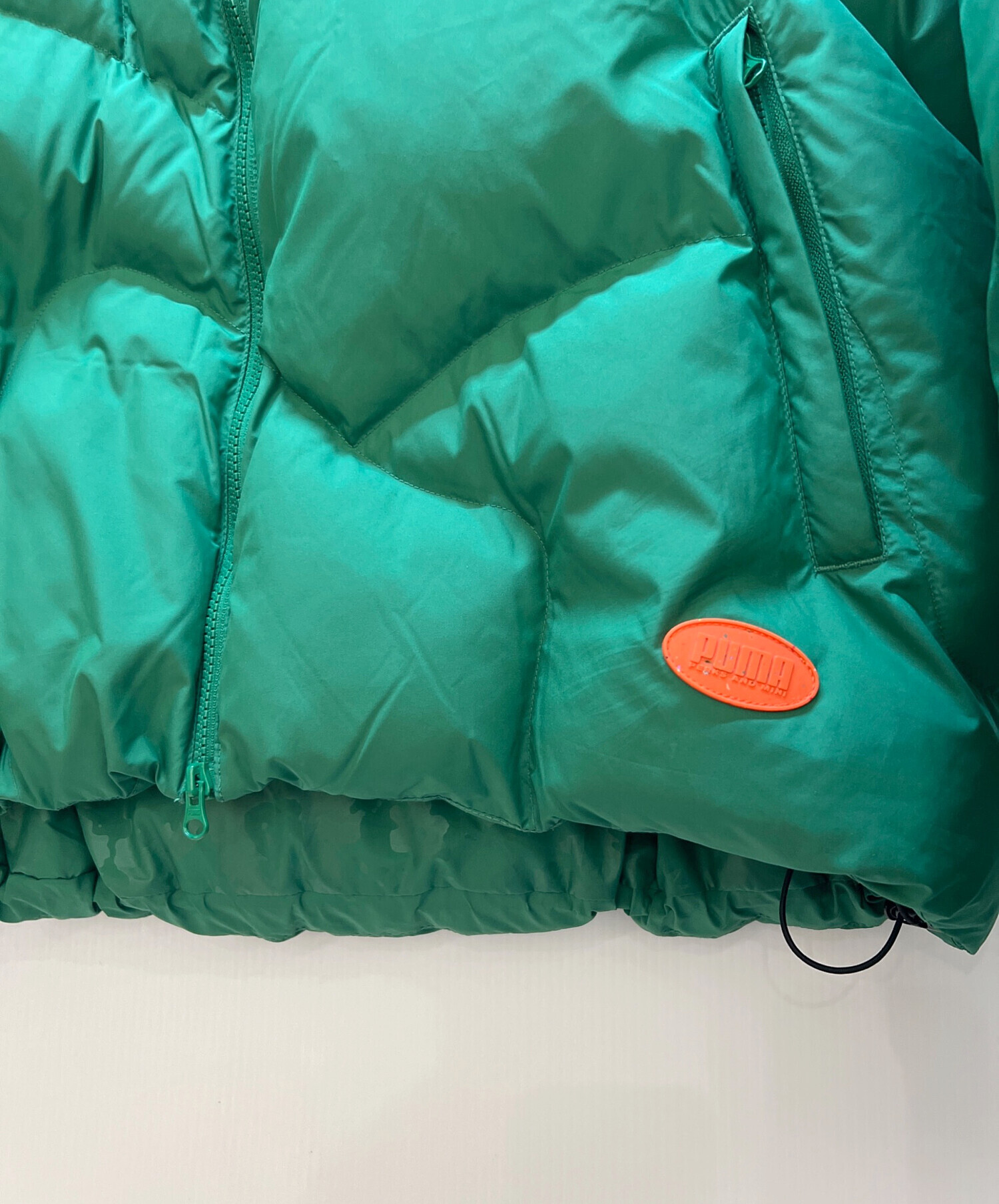 中古・古着通販】PUMA (プーマ) PAM (パム) PUFFER JACKET グリーン