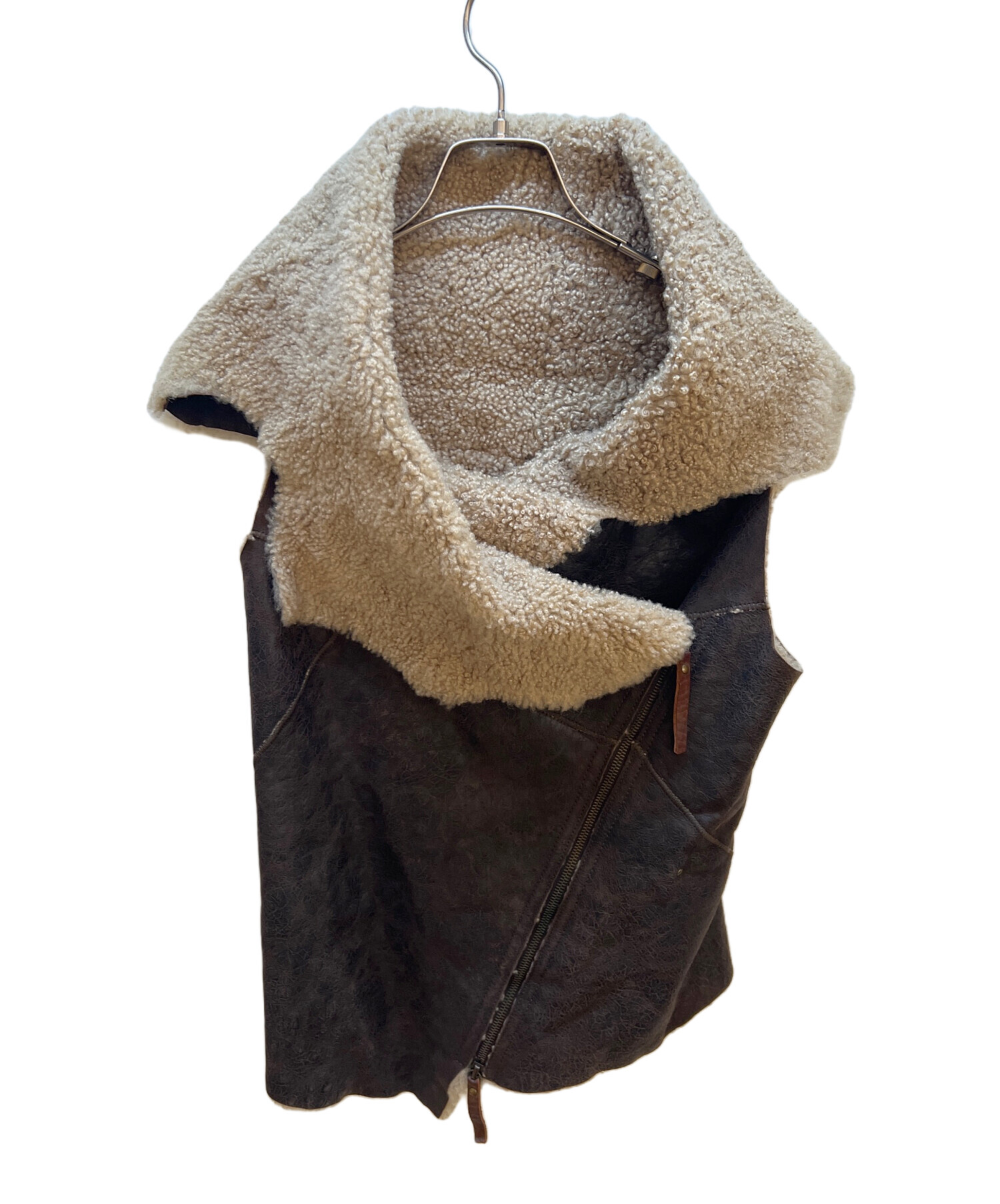 ムートン ショール CARL DONOCHUE 美品 KARL DONOCHUE L'Appartement