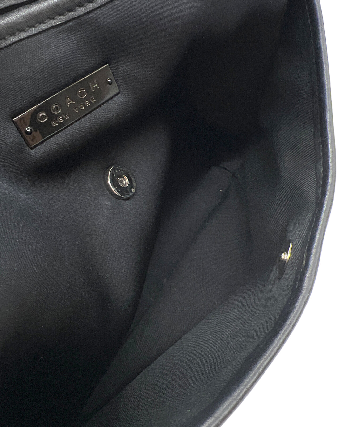 中古・古着通販】COACH (コーチ) ショルダーバッグ ブラック｜ブランド