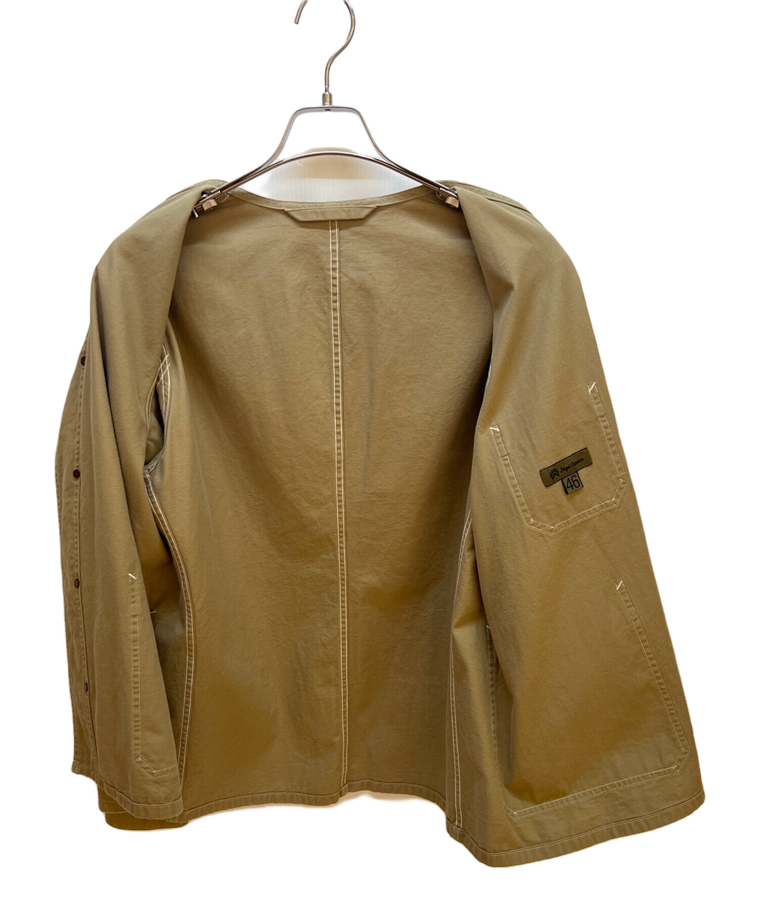 中古・古着通販】NIGEL CABOURN (ナイジェルケーボン) ノーカラー