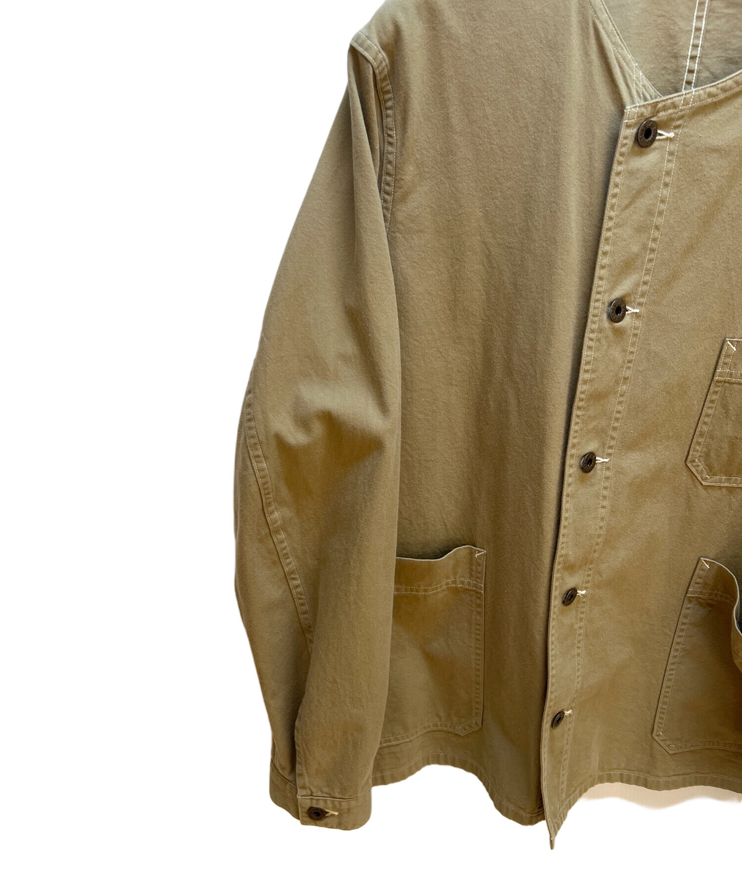 中古・古着通販】NIGEL CABOURN (ナイジェルケーボン) ノーカラー