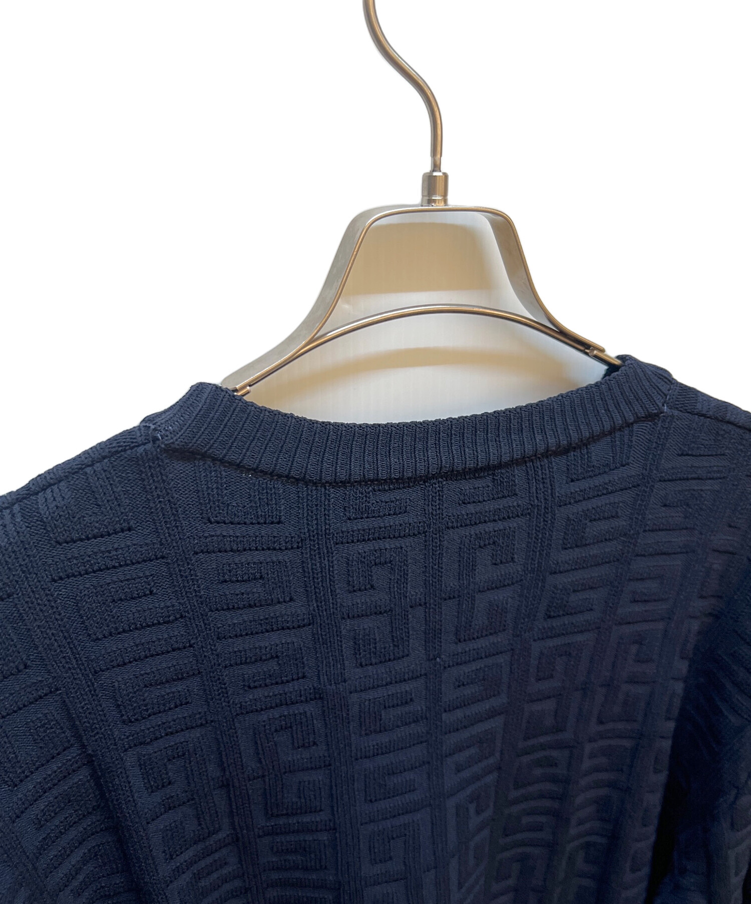 中古・古着通販】GIVENCHY (ジバンシィ) ニット ネイビー サイズ:M 