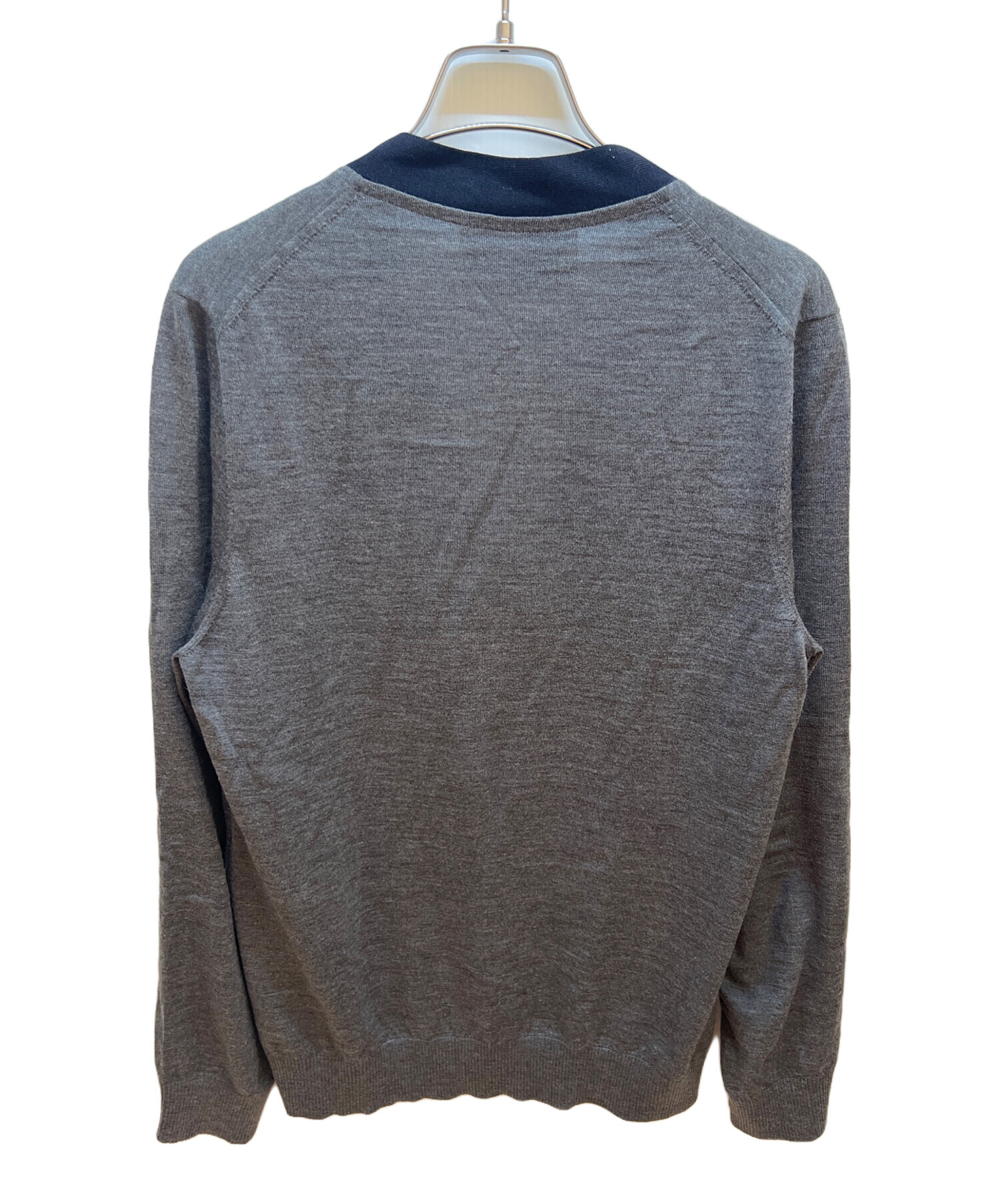 GUCCI グレー カーディガン 中古・古着通販】GUCCI (グッチ) カーディガン グレー サイズ:M