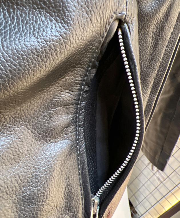 中古・古着通販】Freeclom (フリークロム) レザーライダースジャケット