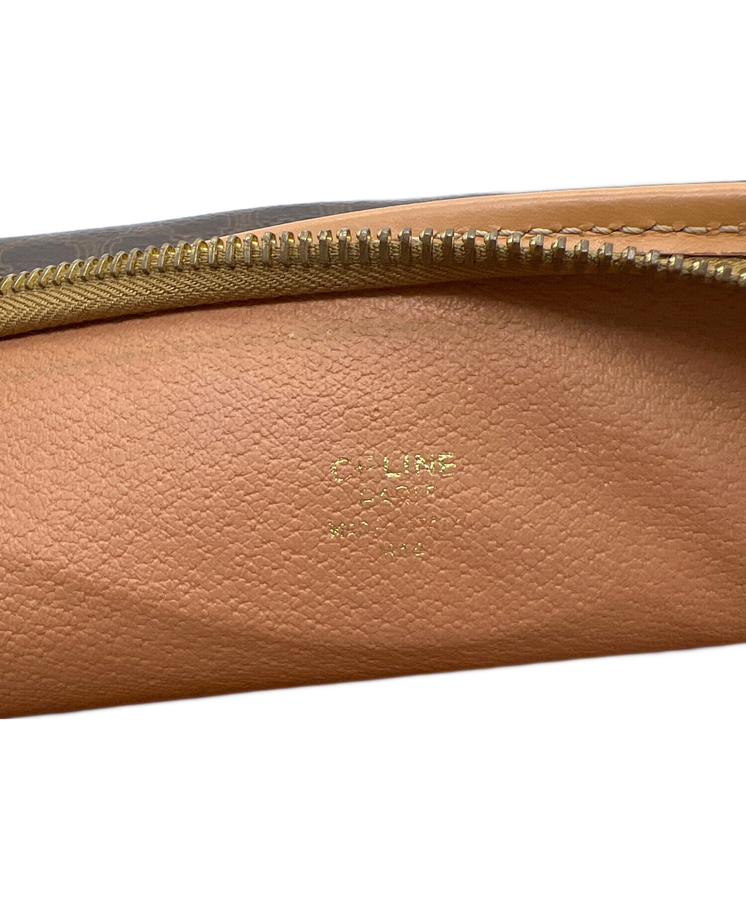 中古・古着通販】CELINE (セリーヌ) セカンドバッグ ブラウン