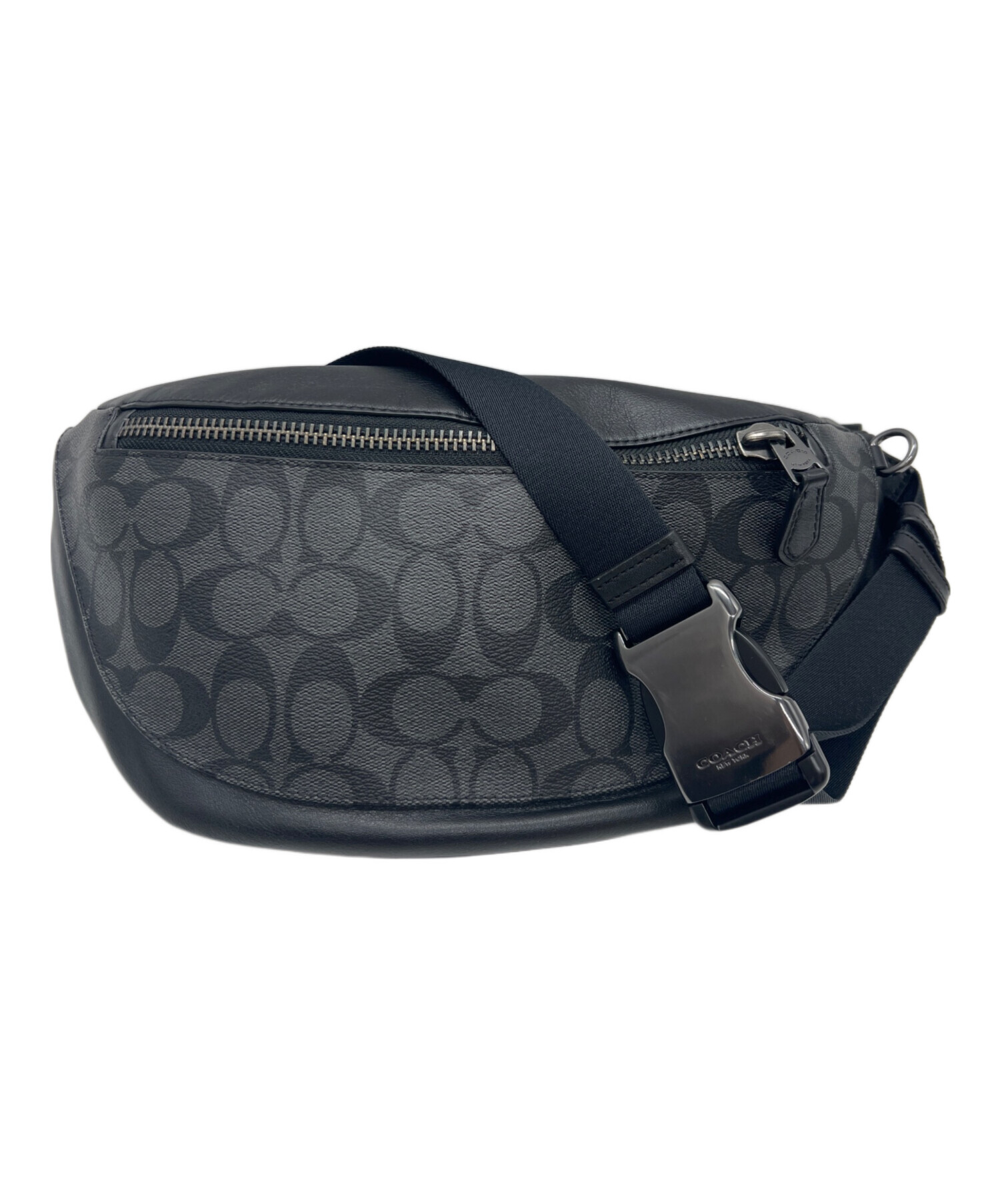 [USED] coach ショルダーポーチ 中古・古着通販】COACH (コーチ) ショルダーポーチ グレー｜ブランド