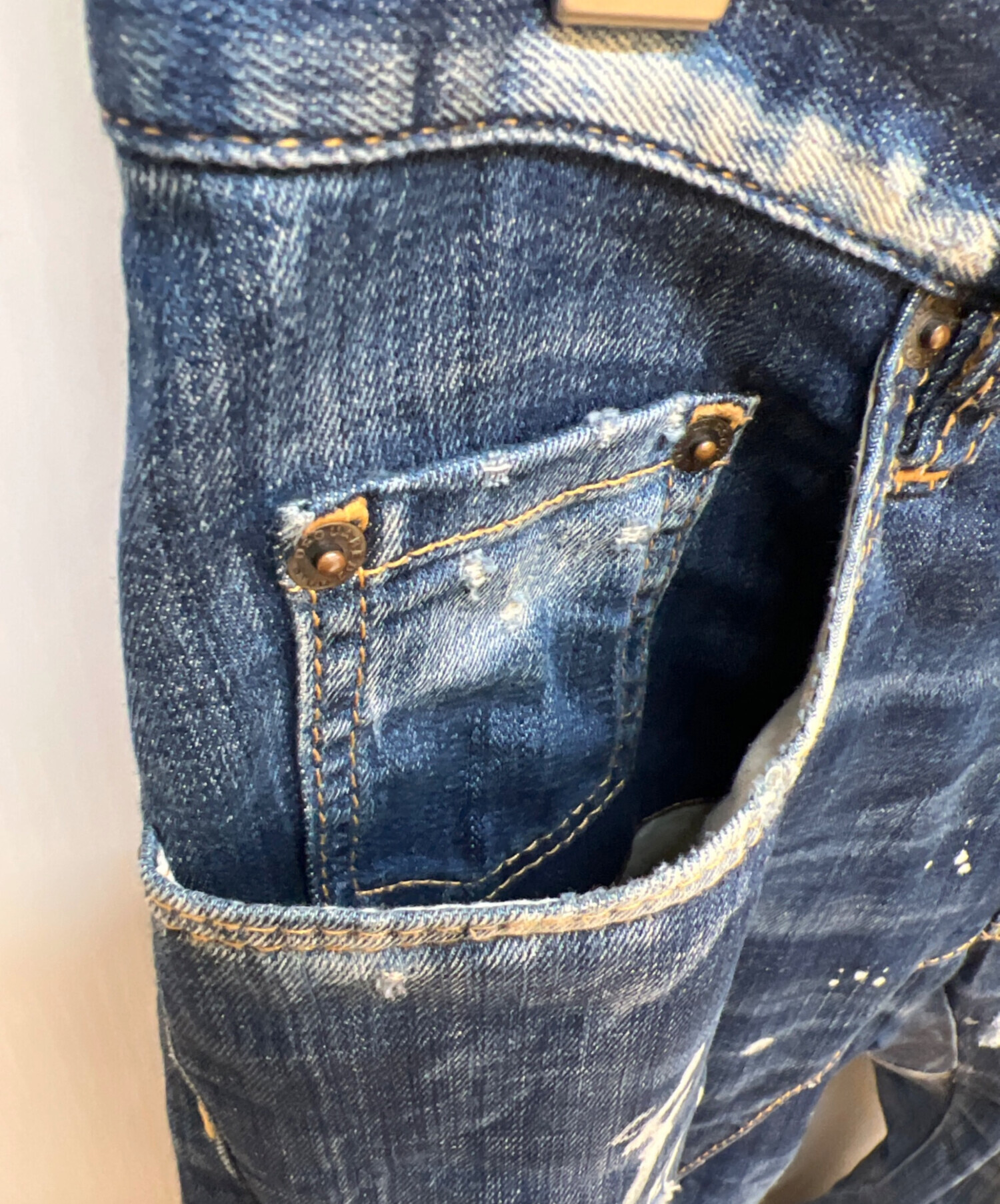 中古・古着通販】DSQUARED2 (ディースクエアード) デニムパンツ