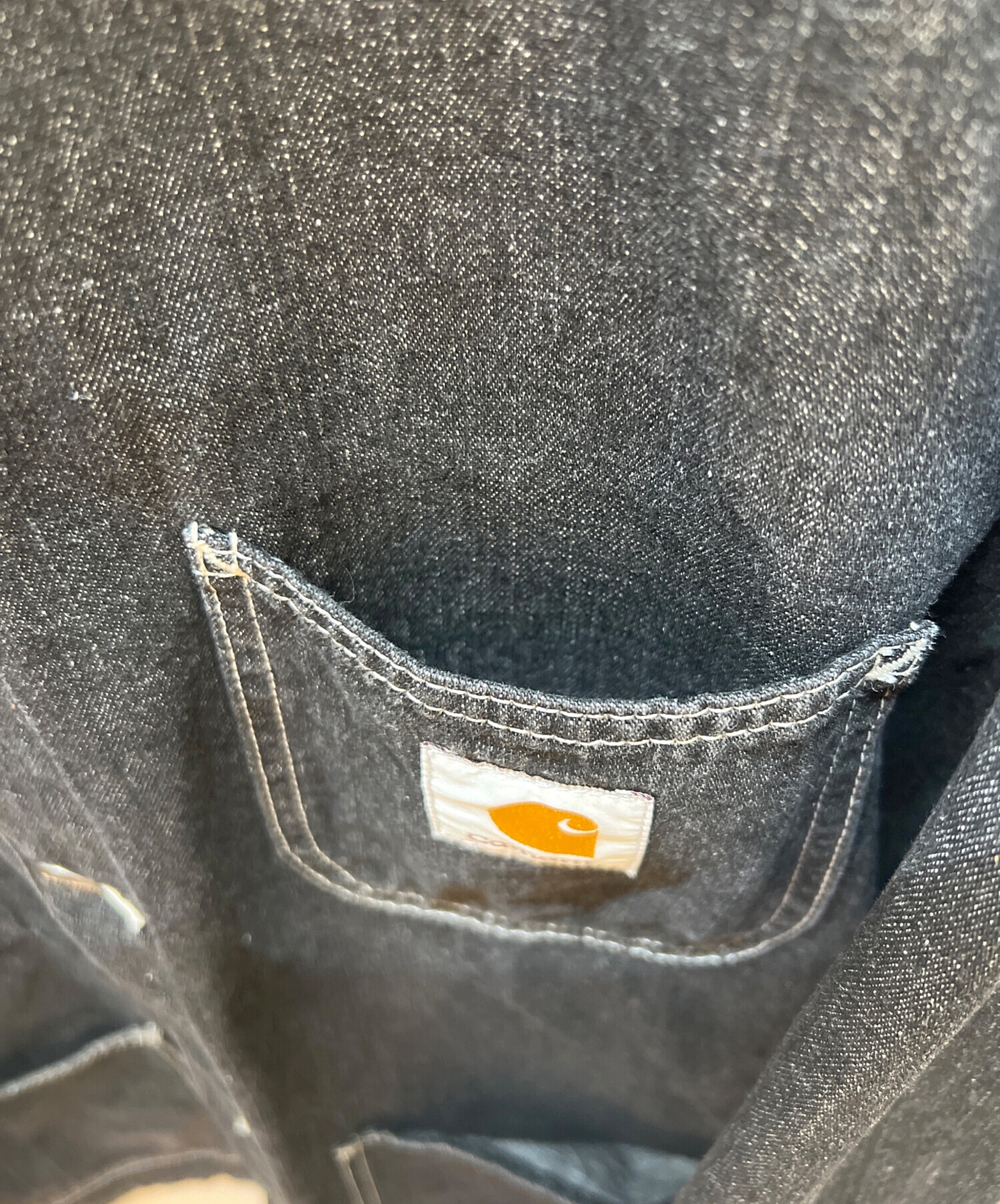 中古・古着通販】CarHartt (カーハート) カバーオール ブラック サイズ