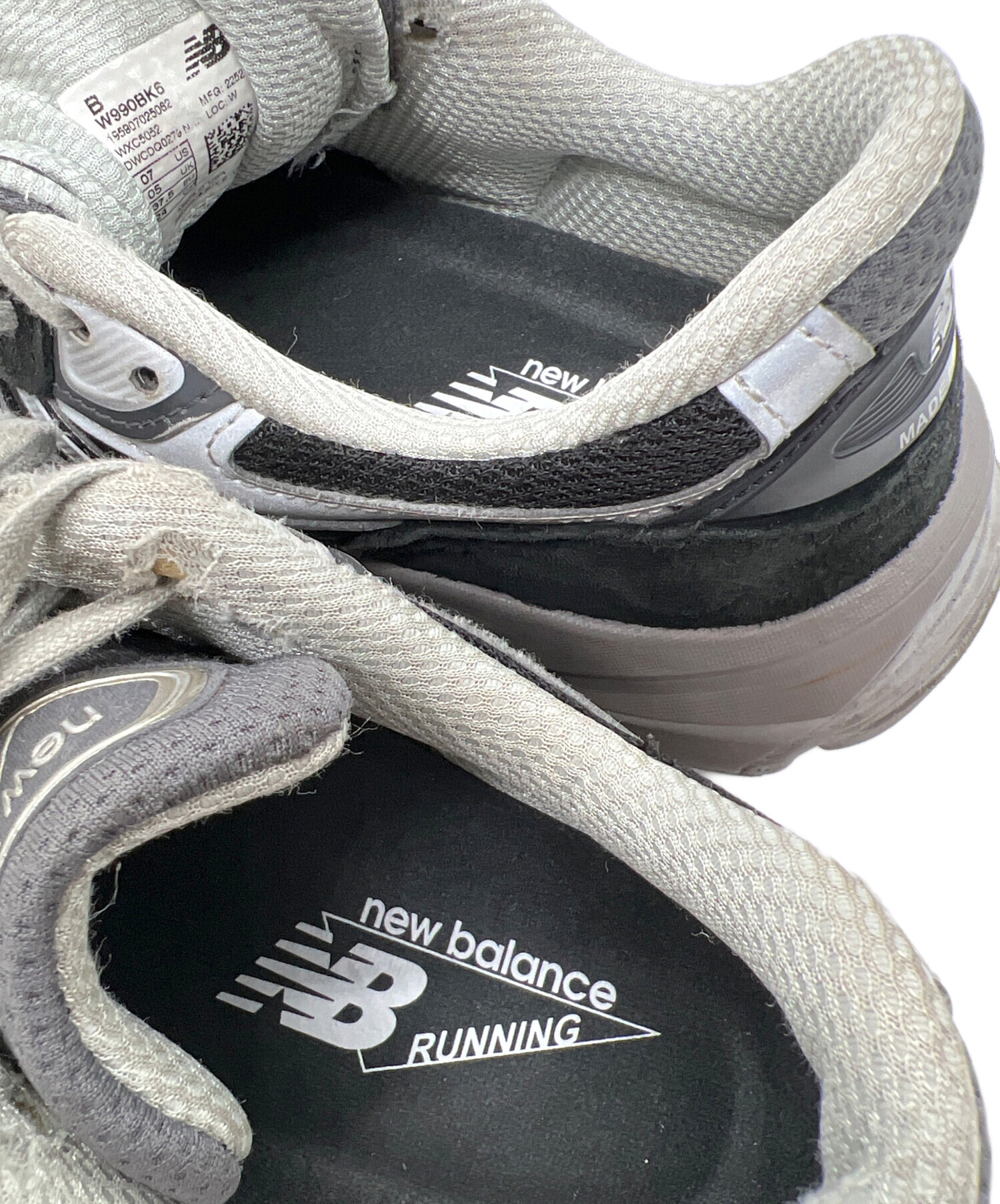 中古・古着通販】NEW BALANCE (ニューバランス) NEW BALANCE W990BK6 