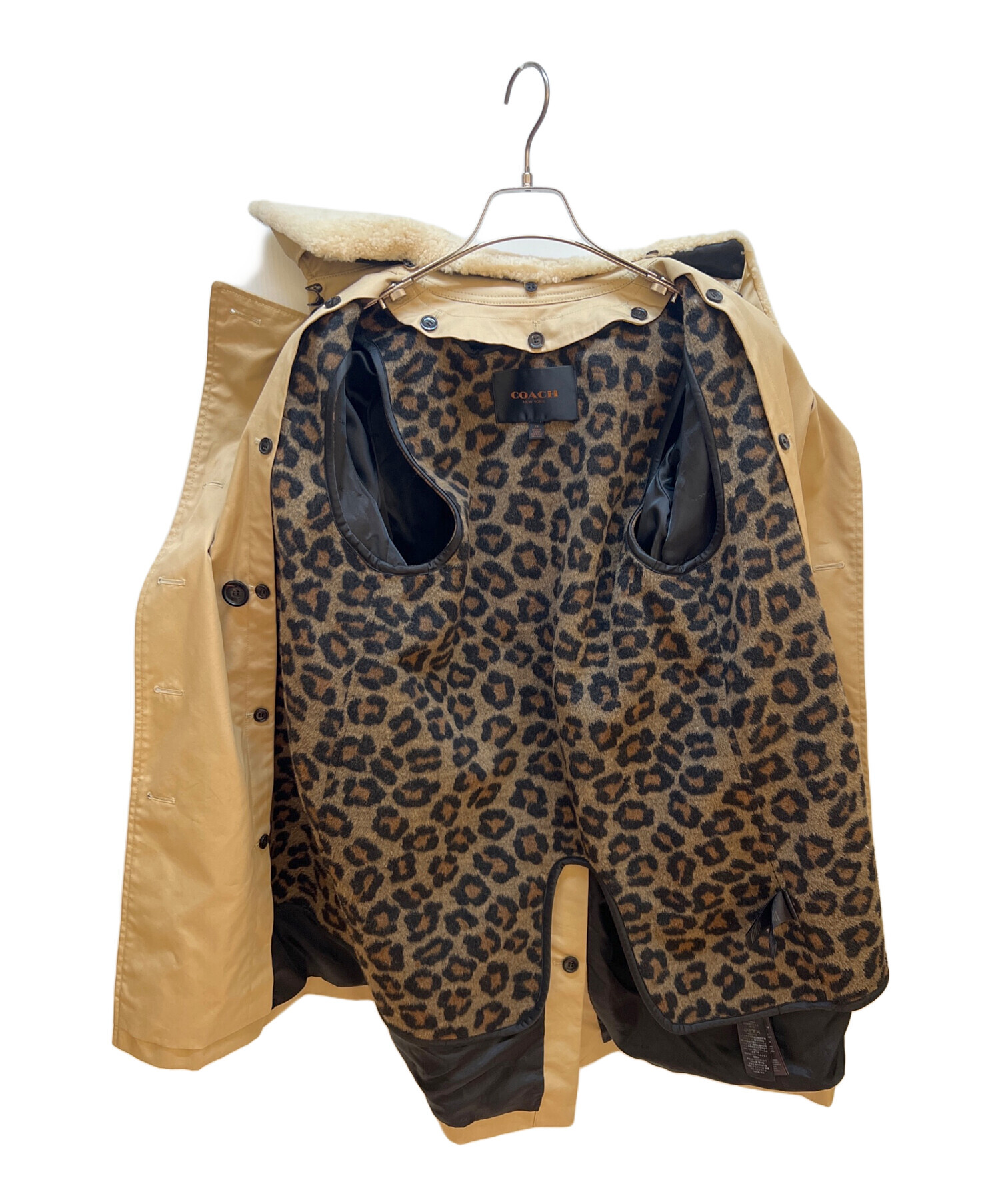 中古・古着通販】COACH (コーチ) ライナー付トレンチコート ベージュ