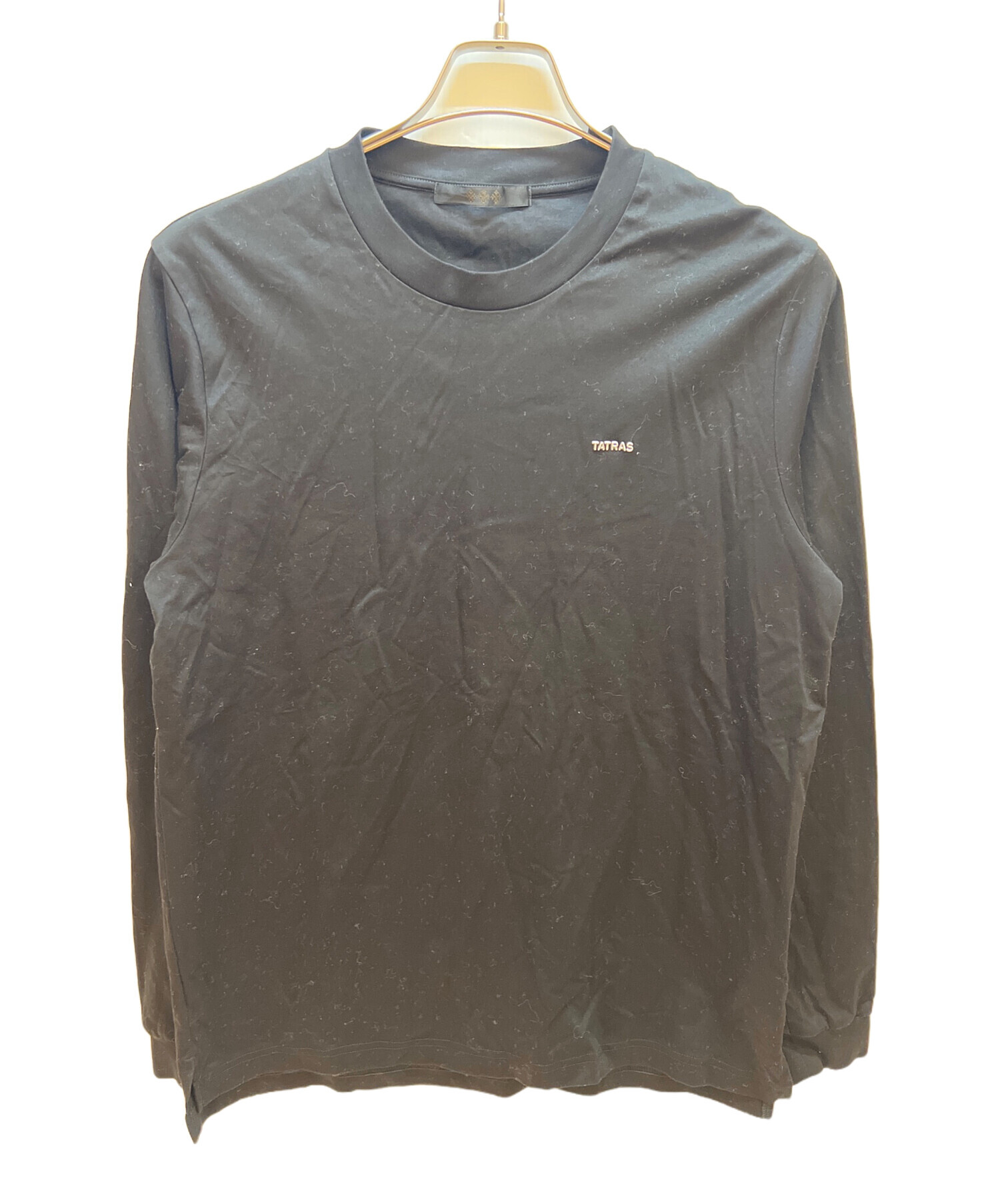 中古・古着通販】TATRAS (タトラス) 長袖カットソー ブラック サイズ