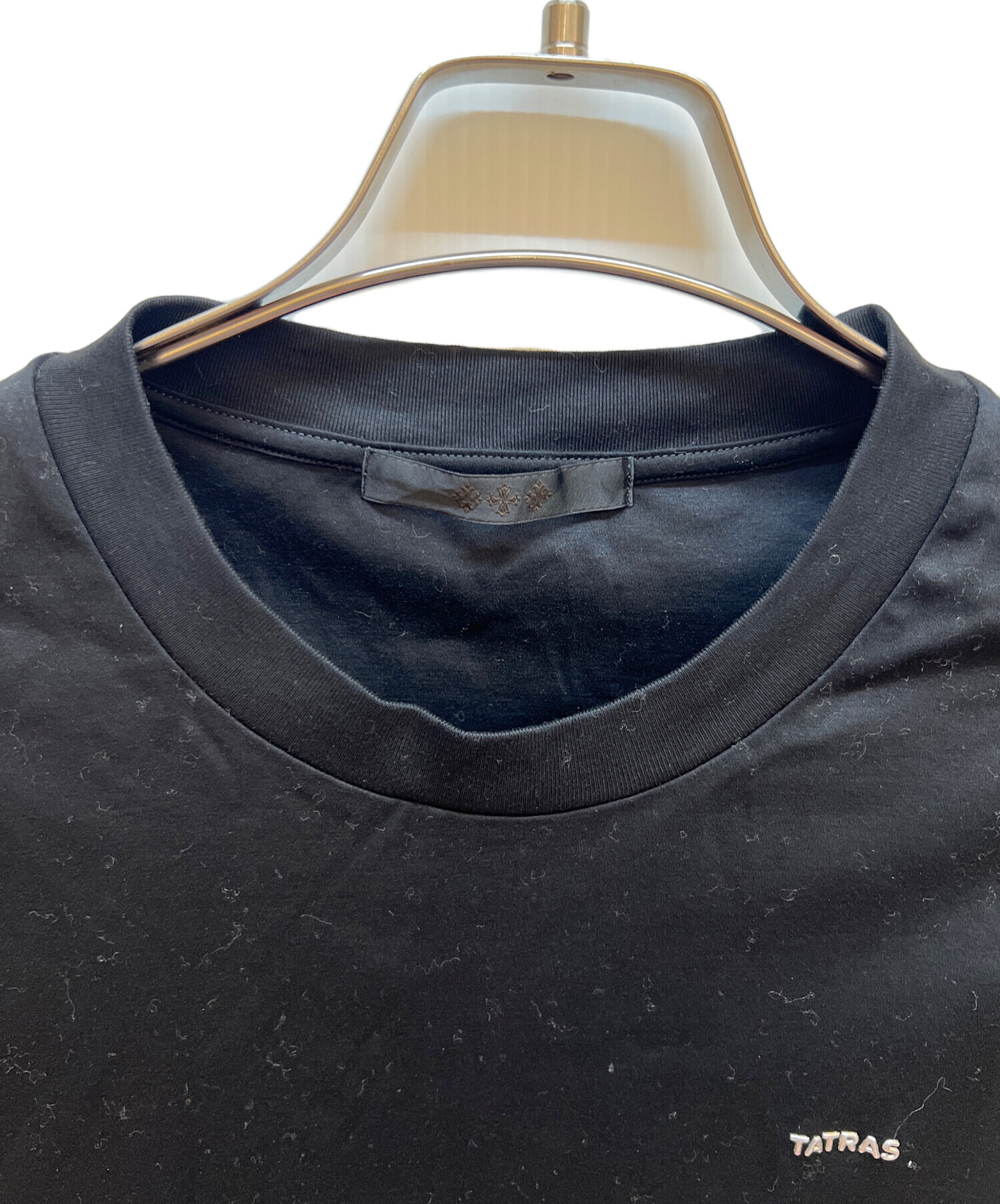 中古・古着通販】TATRAS (タトラス) 長袖カットソー ブラック サイズ