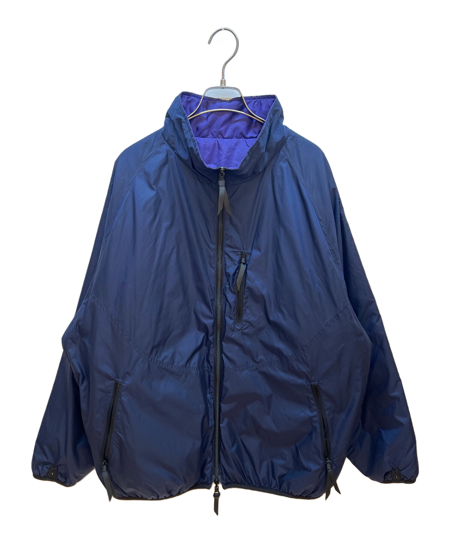 中古・古着通販】PWA (プア) 中綿ジャケット パープル×ネイビー サイズ