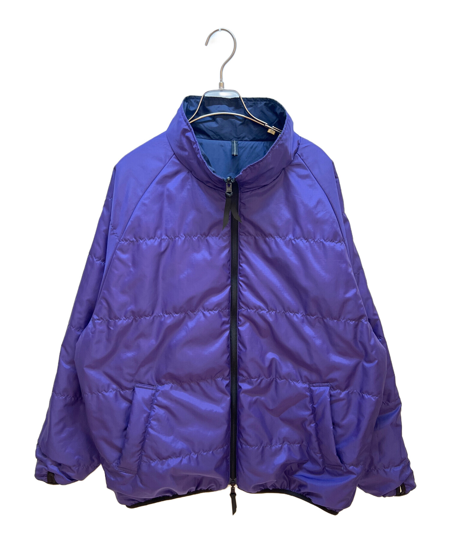 中古・古着通販】PWA (プア) 中綿ジャケット パープル×ネイビー サイズ
