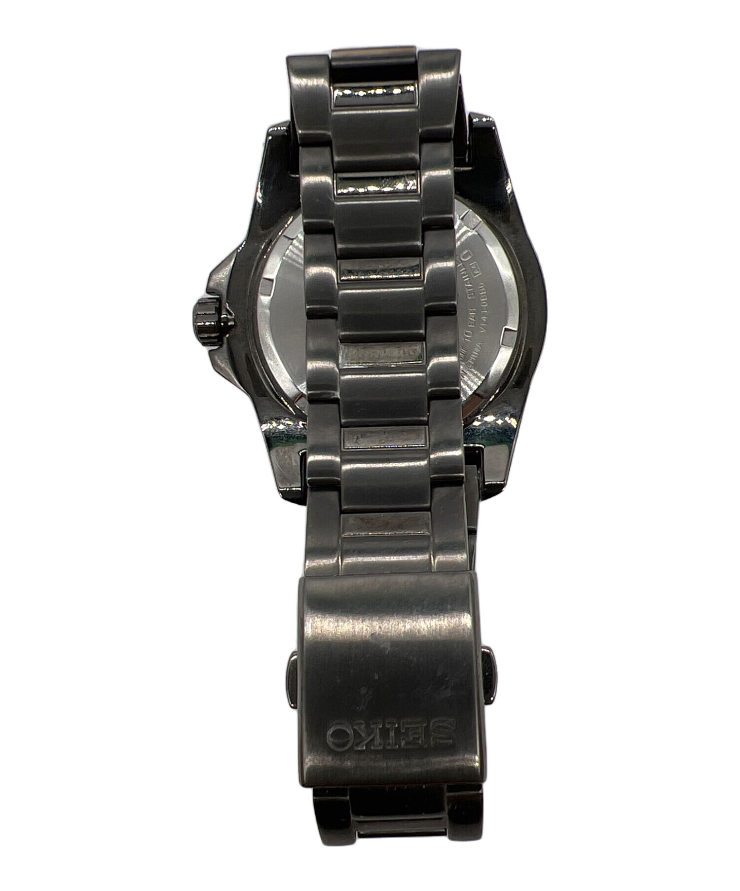 中古・古着通販】SEIKO (セイコー) クロノグラフ ブラック×レッド