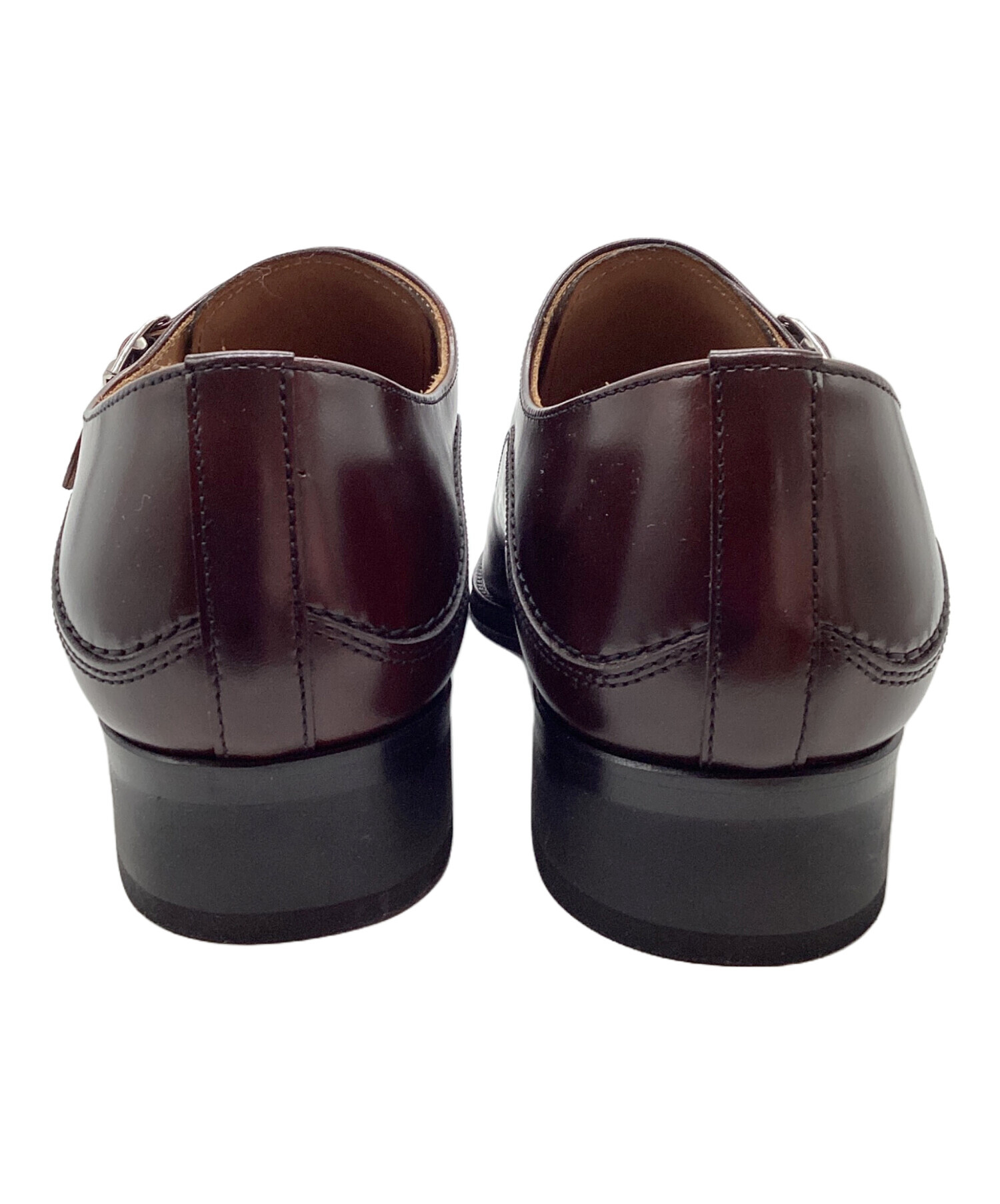 中古・古着通販】REGAL (リーガル) モンクストラップシューズ ブラウン