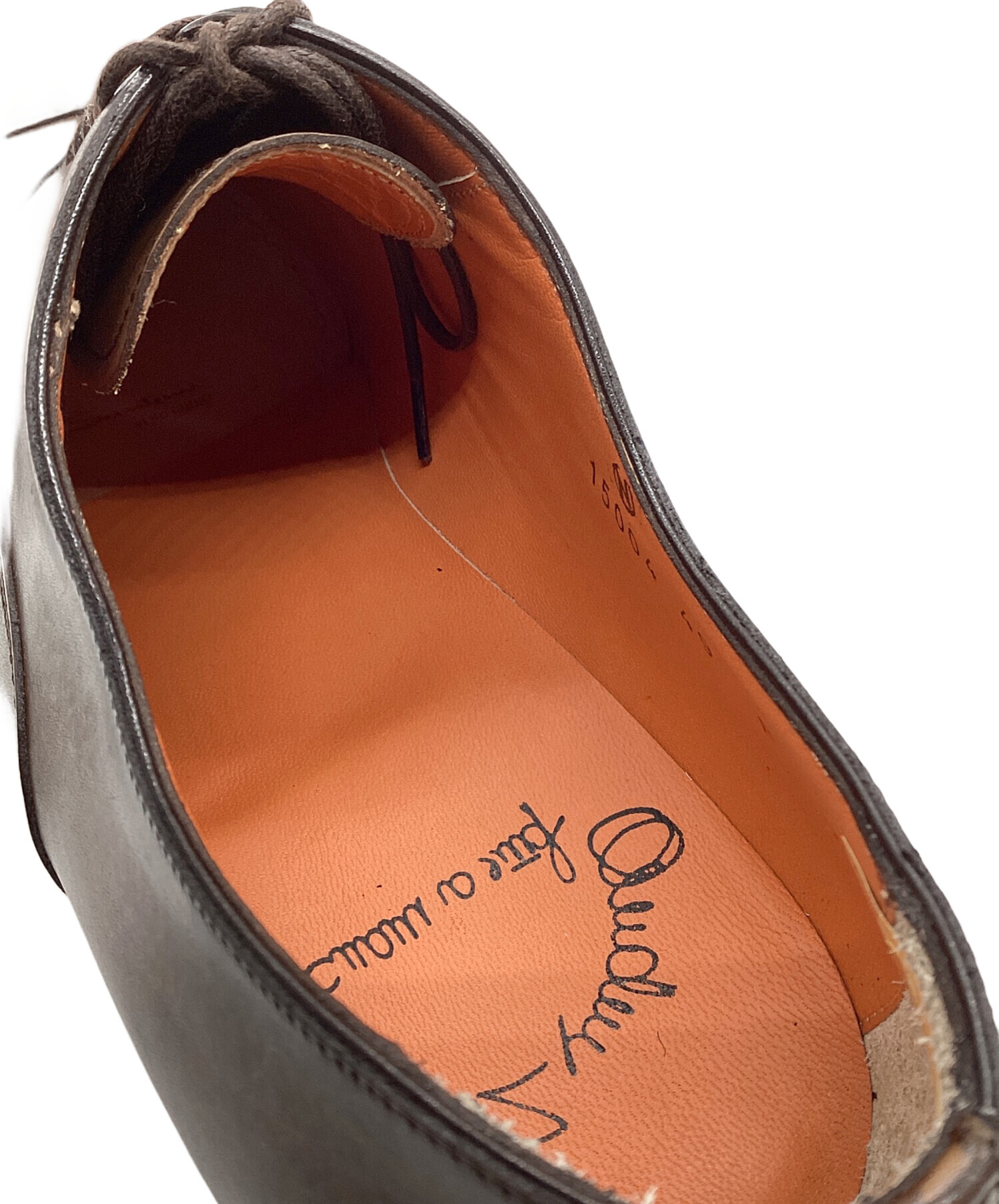 中古・古着通販】Santoni (サントーニ) レザーシューズ ブラウン 