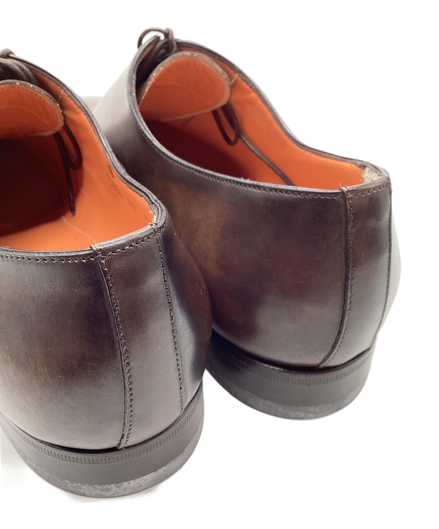 中古・古着通販】Santoni (サントーニ) レザーシューズ ブラウン 