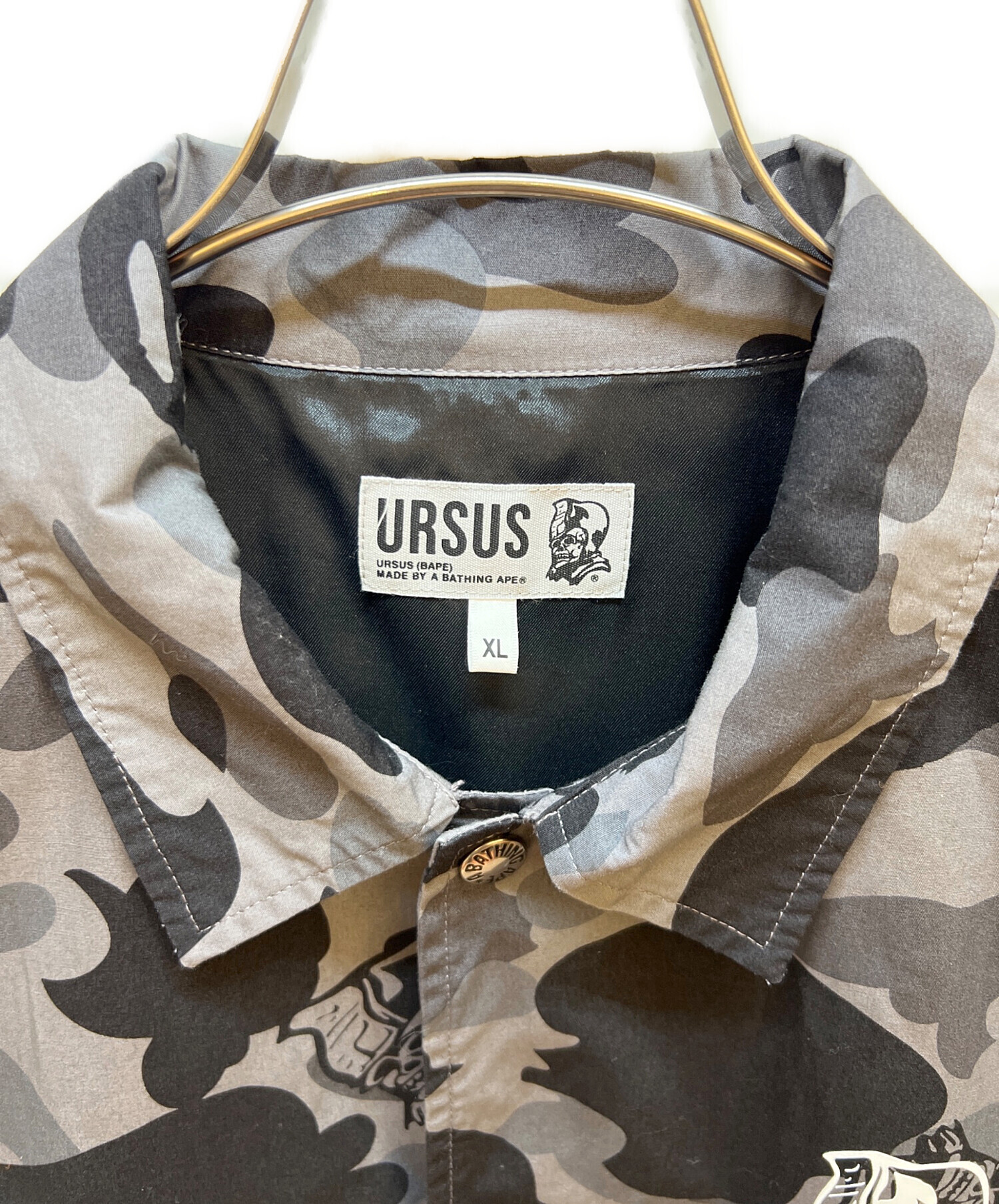 中古・古着通販】URSUS BAPE (アーサスベイプ) コーチジャケット 