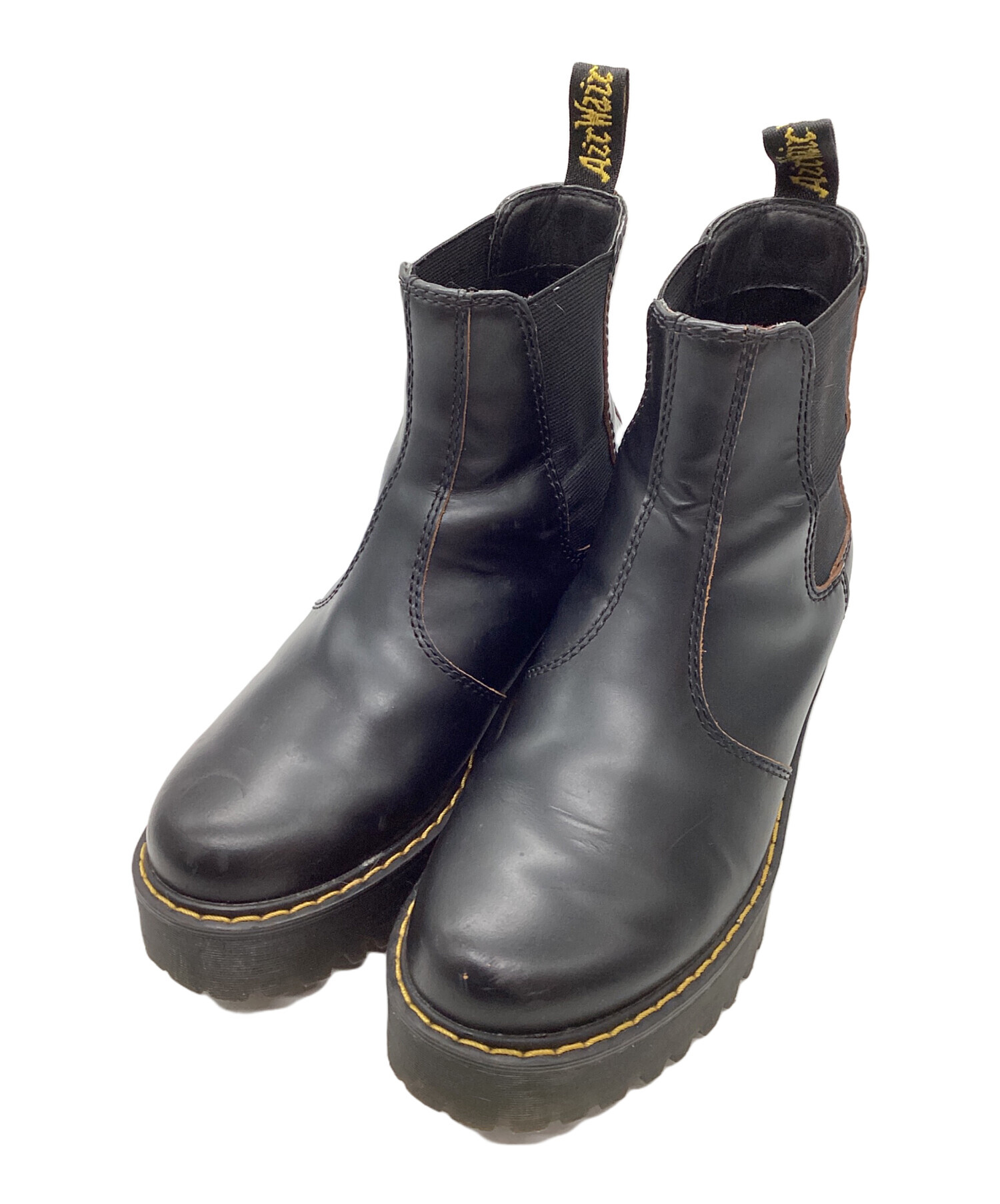 ドクターマーチンブーツ未使用ほぼ新品24.0UK5サイドゴア 中古・古着通販】Dr.Martens (ドクターマーチン) サイドゴアブーツ