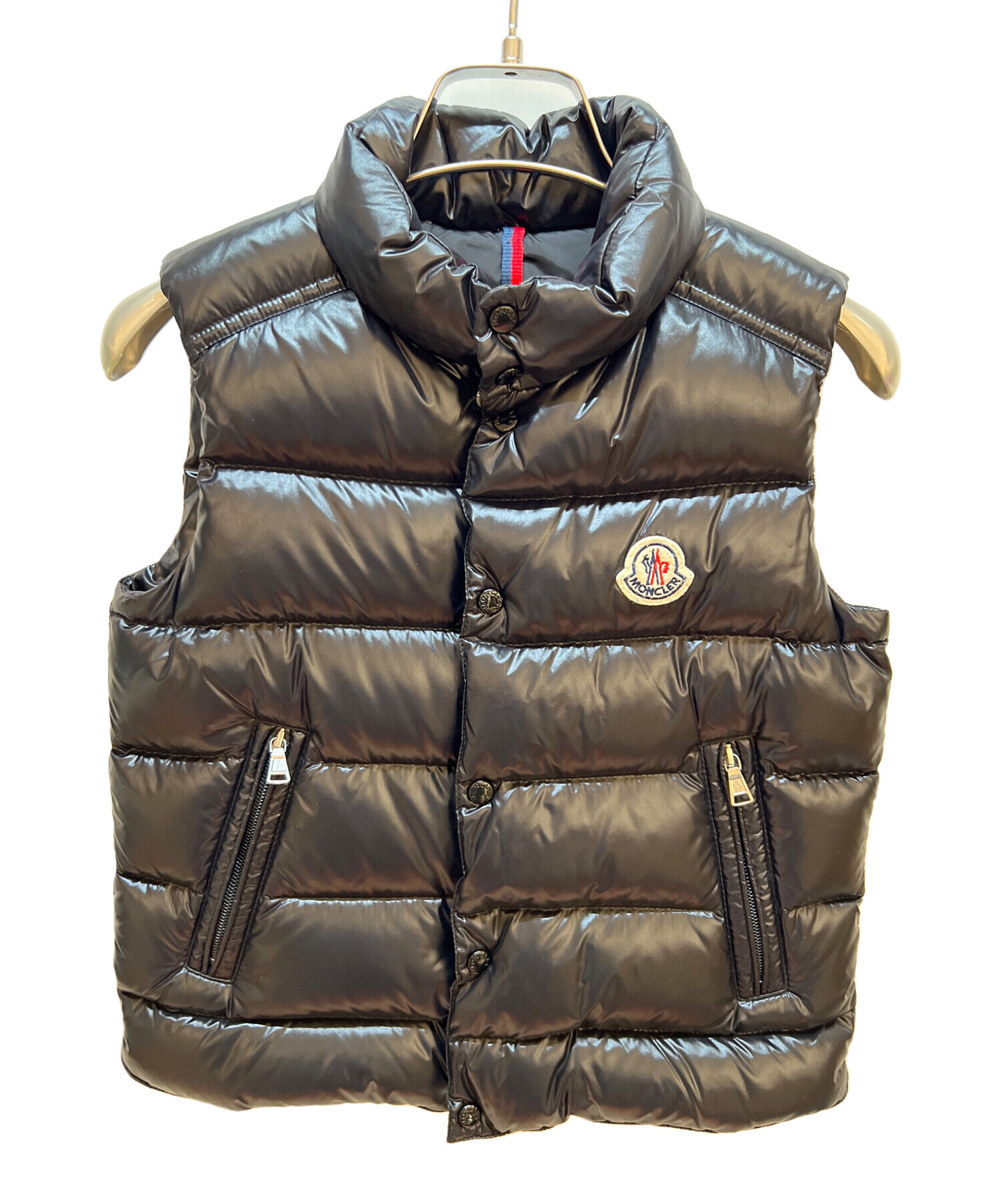 中古・古着通販】MONCLER (モンクレール) ダウンベスト ブラック 