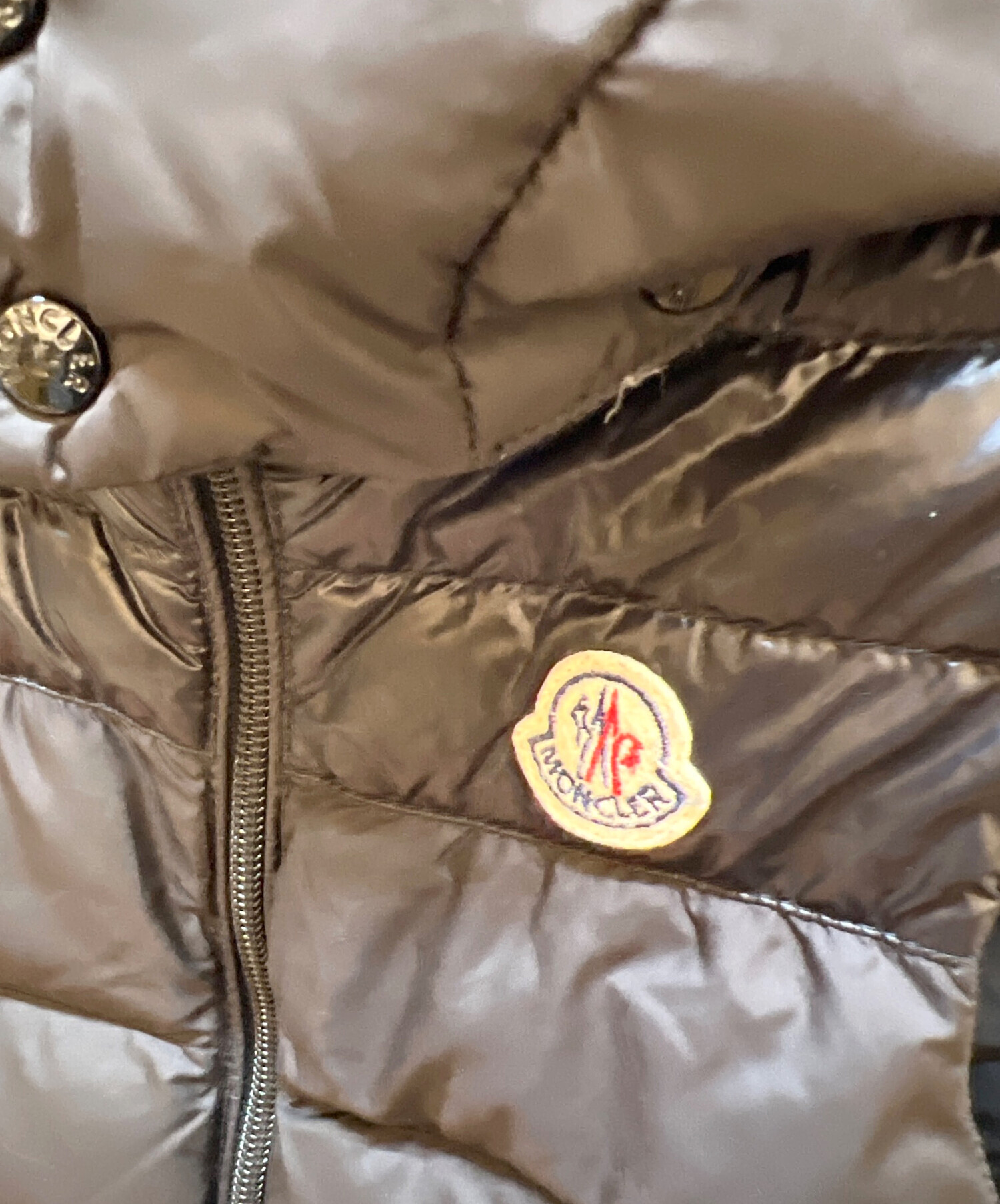 中古・古着通販】MONCLER (モンクレール) ダウンベスト ブラック 